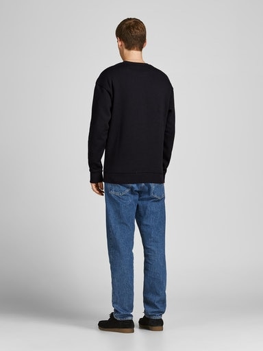 Jack & Jones Sweatshirt »JJEBRADLEY mit Rippbündchen für Alltag und Freizeit«, mit Rippbündchen