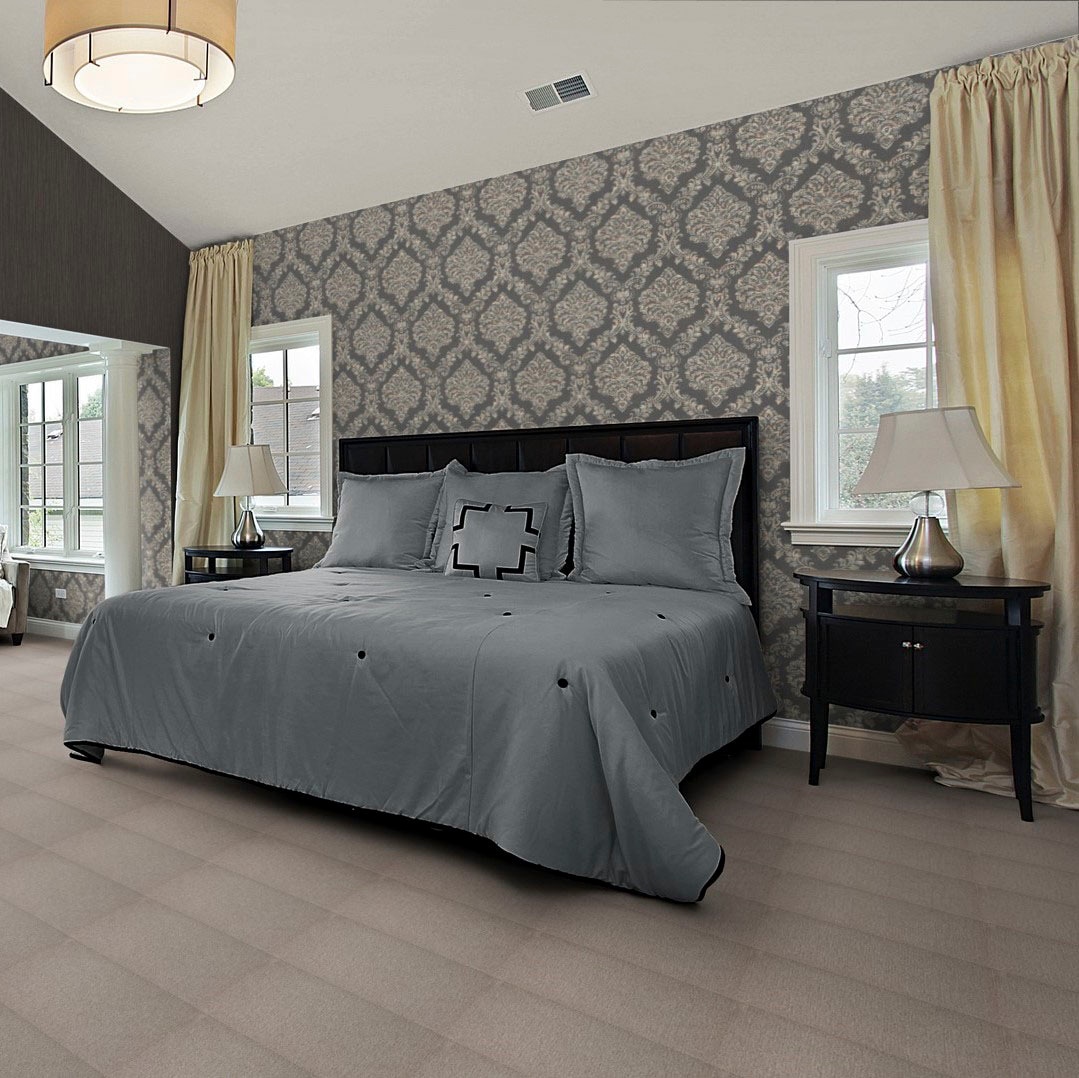 Bodenmeister Teppichboden »Jupiter, Velours - meliert, Made in Belgium«, rechteckig, 7,5 mm Höhe, Wohnzimmer, Schlafzimmer, Kinderzimmer, Breite 400/500 cm