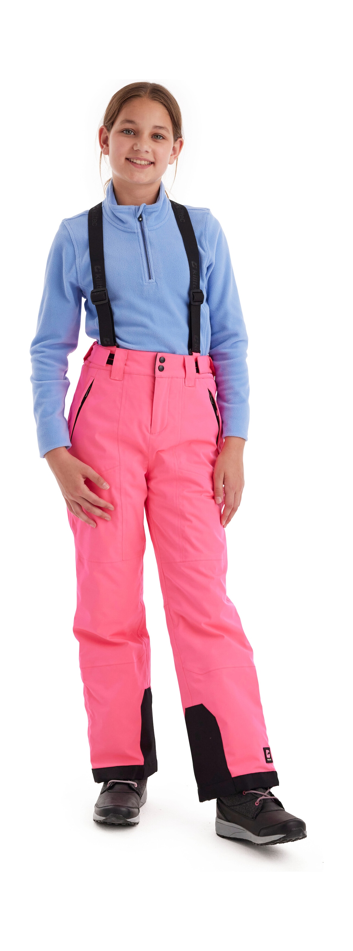 Killtec Skihose »Girls Skihose 242«  Wasserdicht, atmungsaktiv, abnehmbare Träger, rutschfester Schneefang