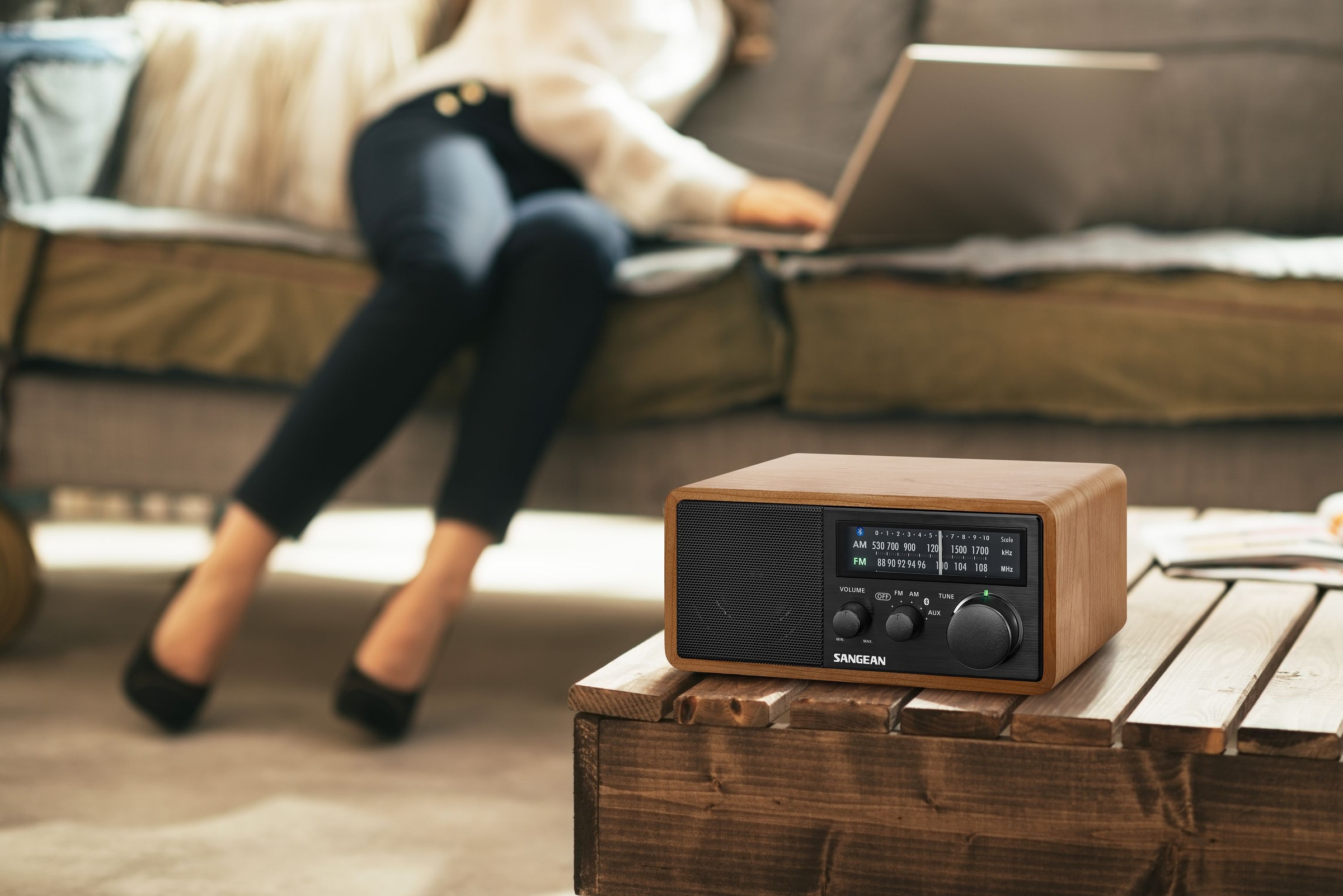 Sangean Radio »Genuine 110 Plus«, (Bluetooth AM-Tuner-FM-Tuner)