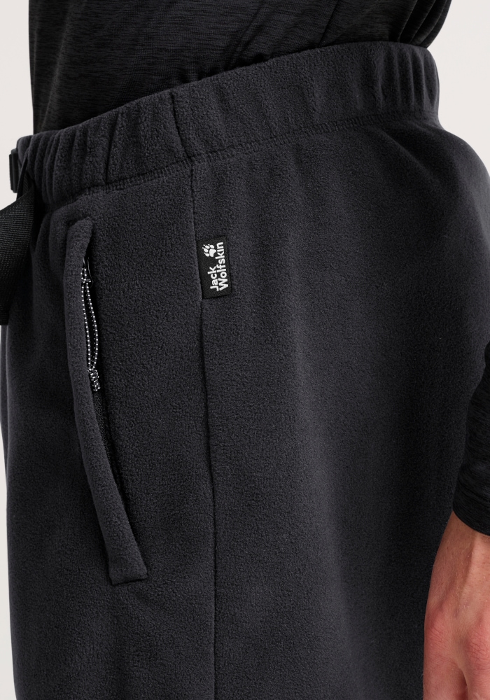 Jack Wolfskin Fleecehose »SOLACE PANTS M«  Outdoorhose, hoher Tragekomfort, integrierter Gürtel