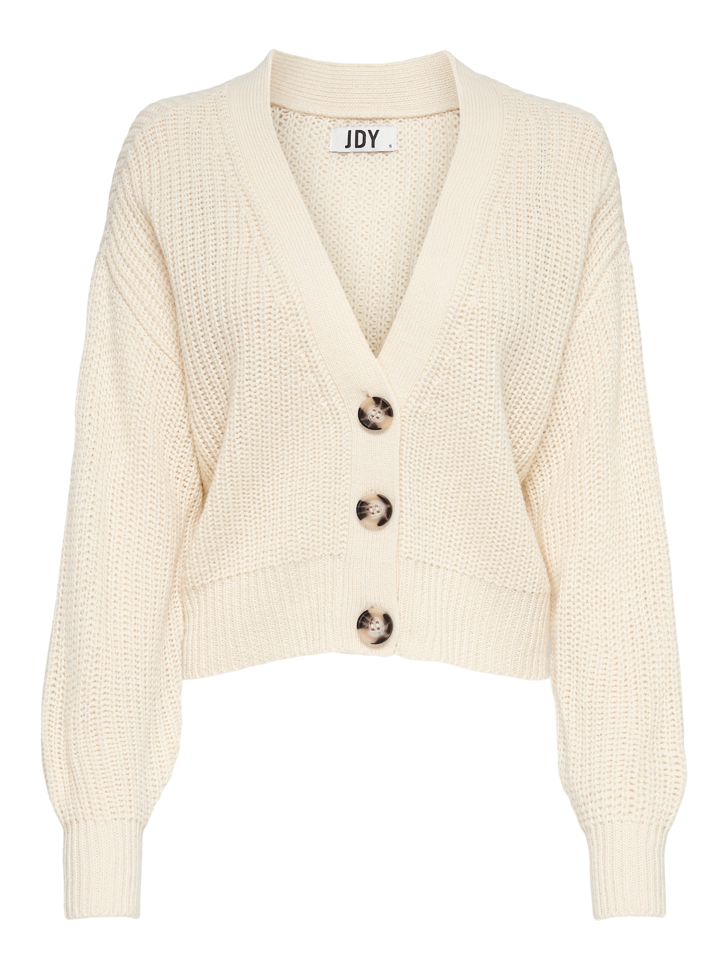 JDY Strickjacke »JDYJUSTY L/S SHORT CARDIGAN KNT NOOS«