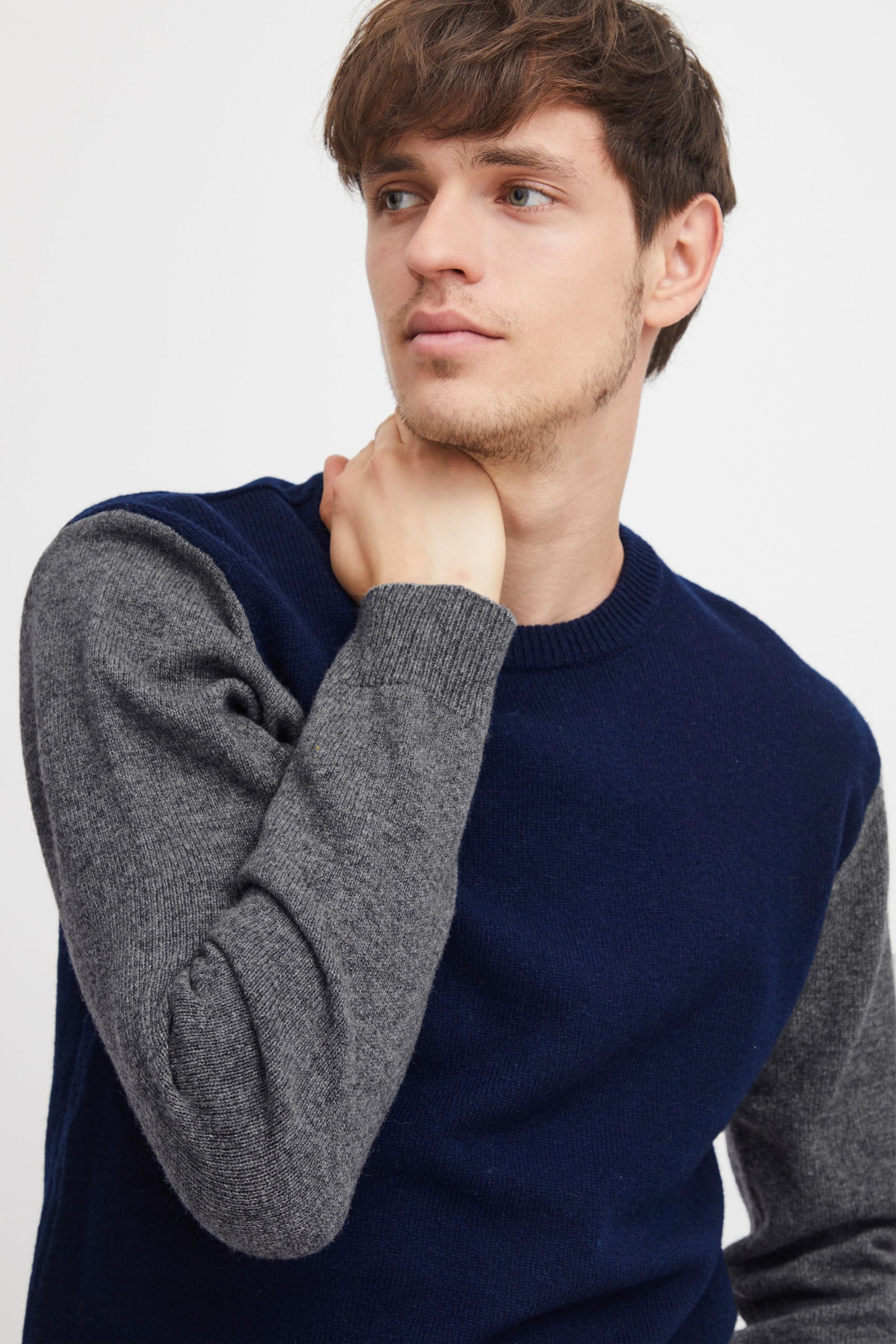 Casual Friday Strickfleece-Pullover »Strickpullover CFKarl«