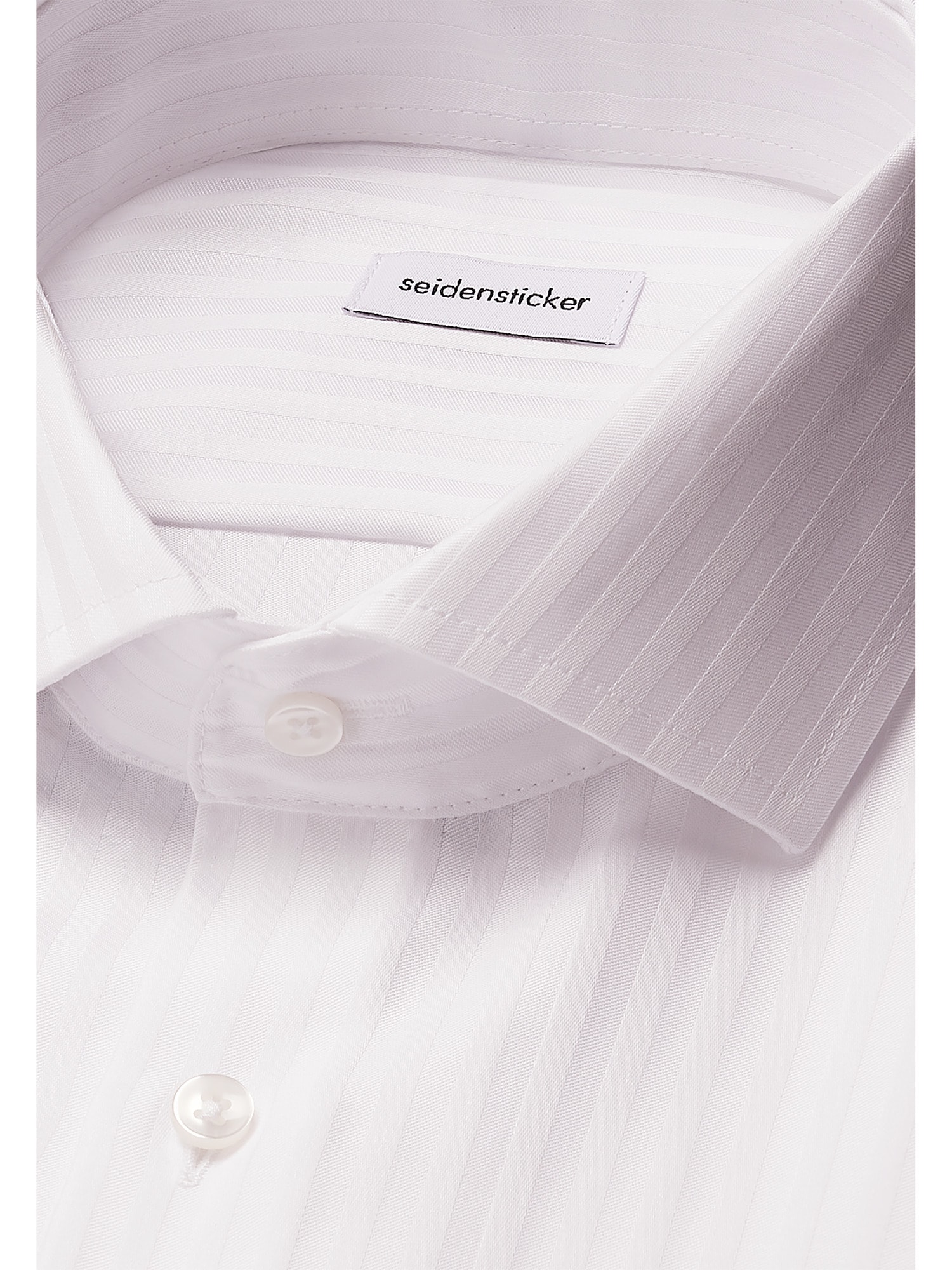 seidensticker Businesshemd »Schwarze Rose«, Shaped 1/1 Kentkragen Gestreift