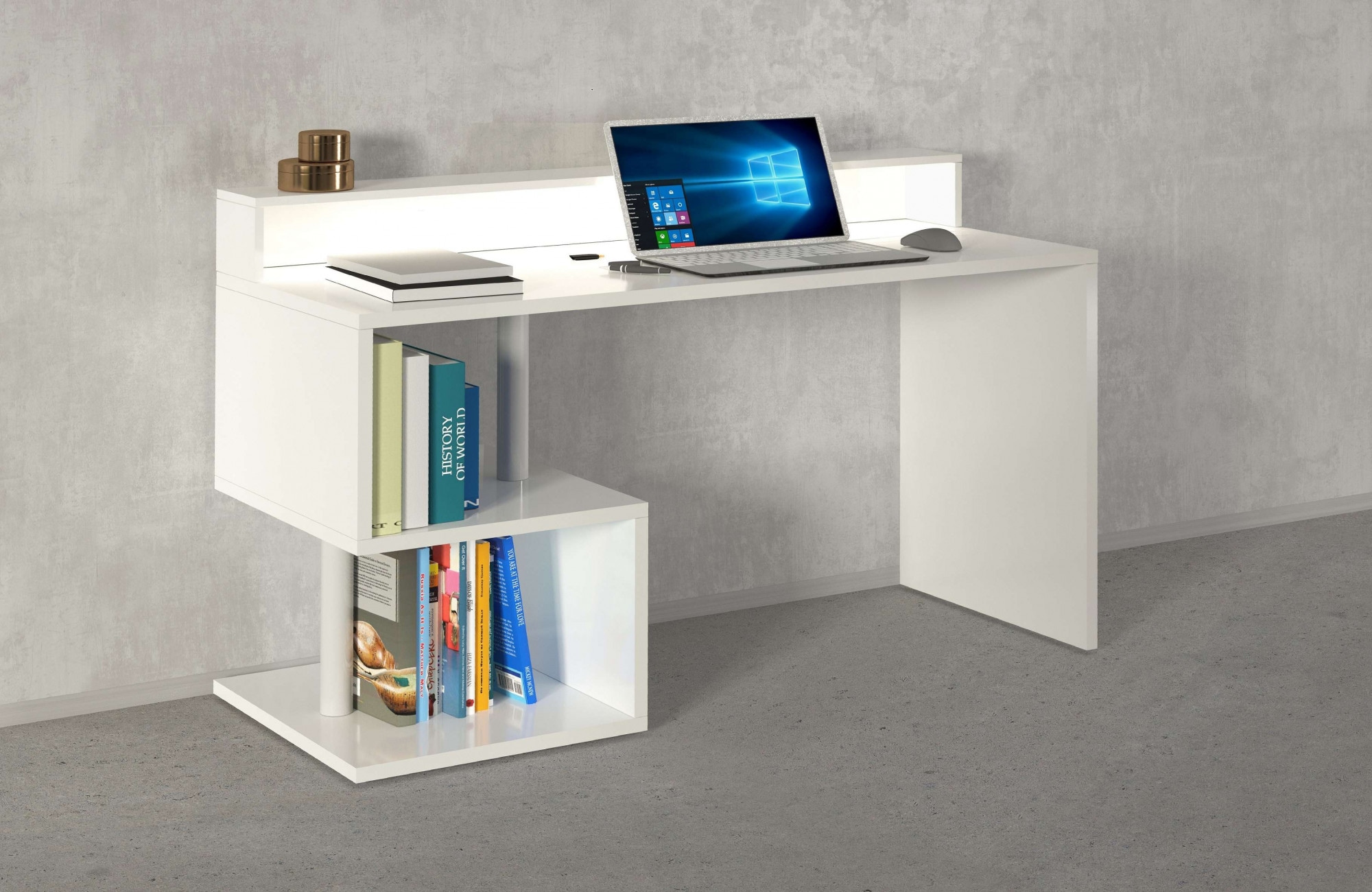 INOSIGN Schreibtisch »Esse, modernes Design«, in verschiedenen Breiten, mit und ohne Monitoraufsatz, Made in Italy
