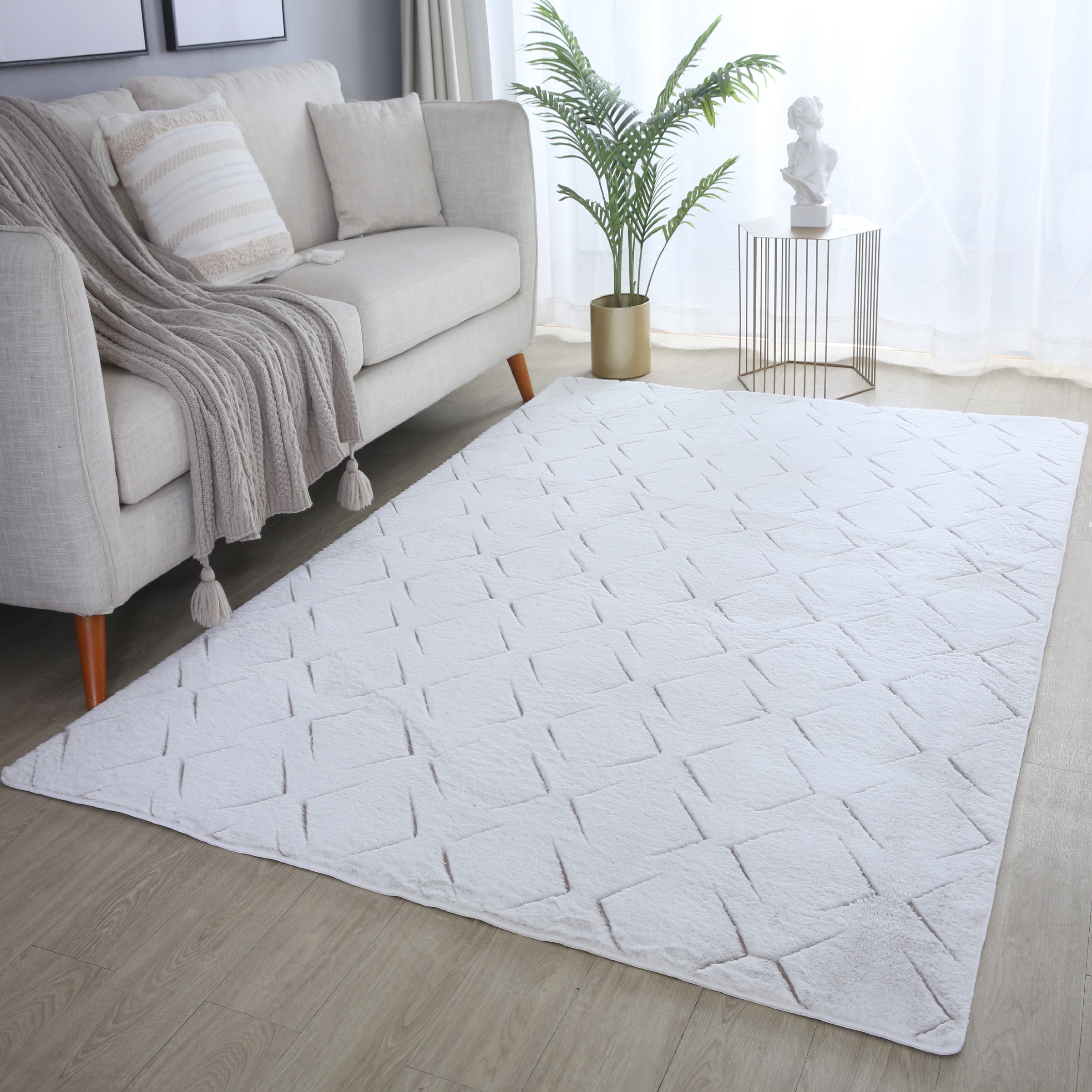 Ayyildiz Teppiche Teppich »VISION 5122«, rechteckig, 15 mm Höhe, Besonders weich / Softfllor / waschbar