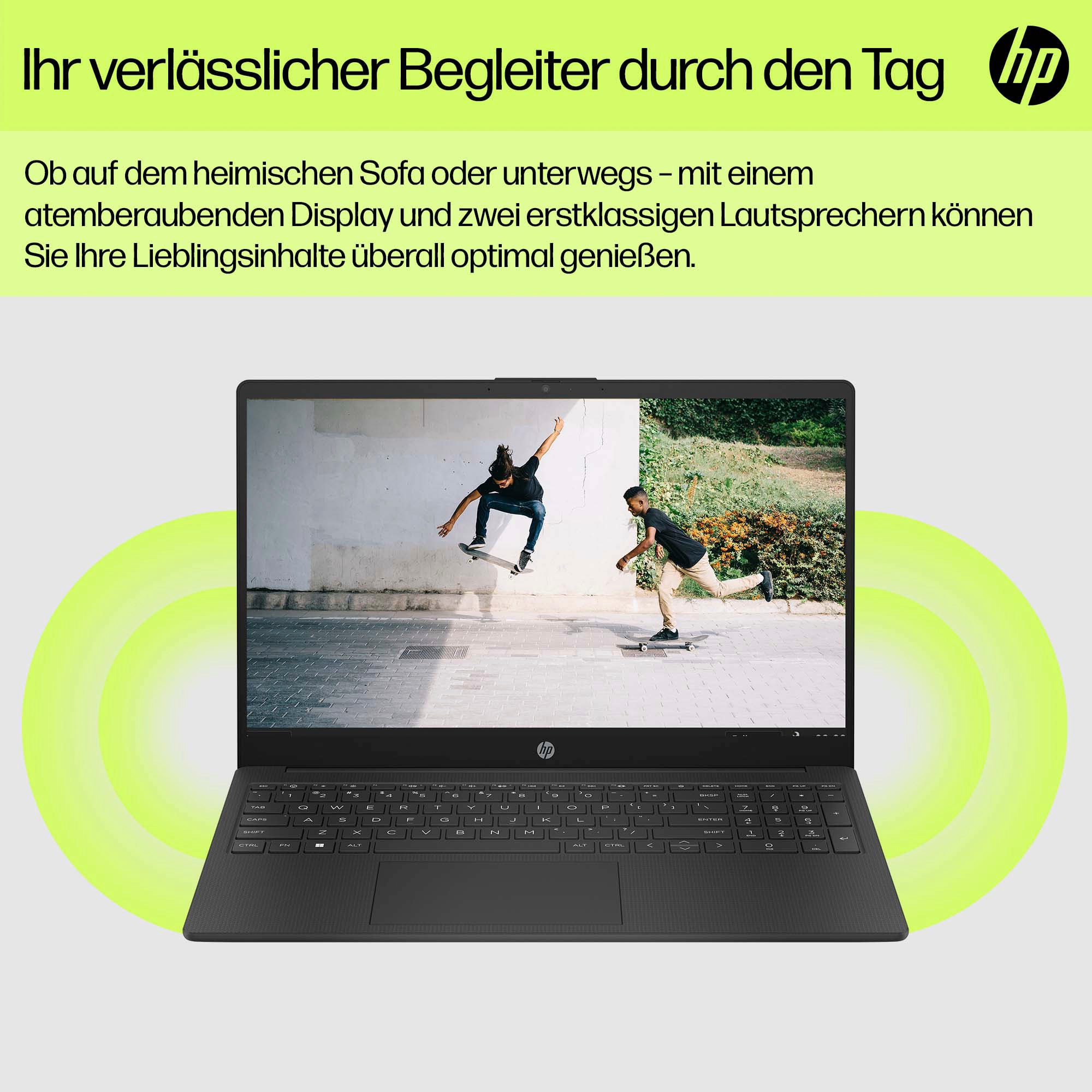 HP Notebook »15-fd0215ng«, 39,6 cm, / 15,6 Zoll, Intel, Celeron, UHD Graphics, 128 GB SSD