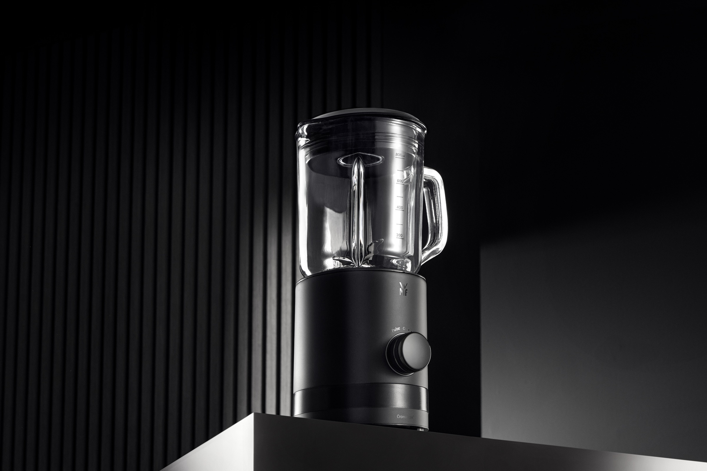WMF Standmixer »KÜCHENminis«, 400 W, 0,8 Liter, Cromargan, 5 Geschwindigkeitsstufen, Edelstahlklinge