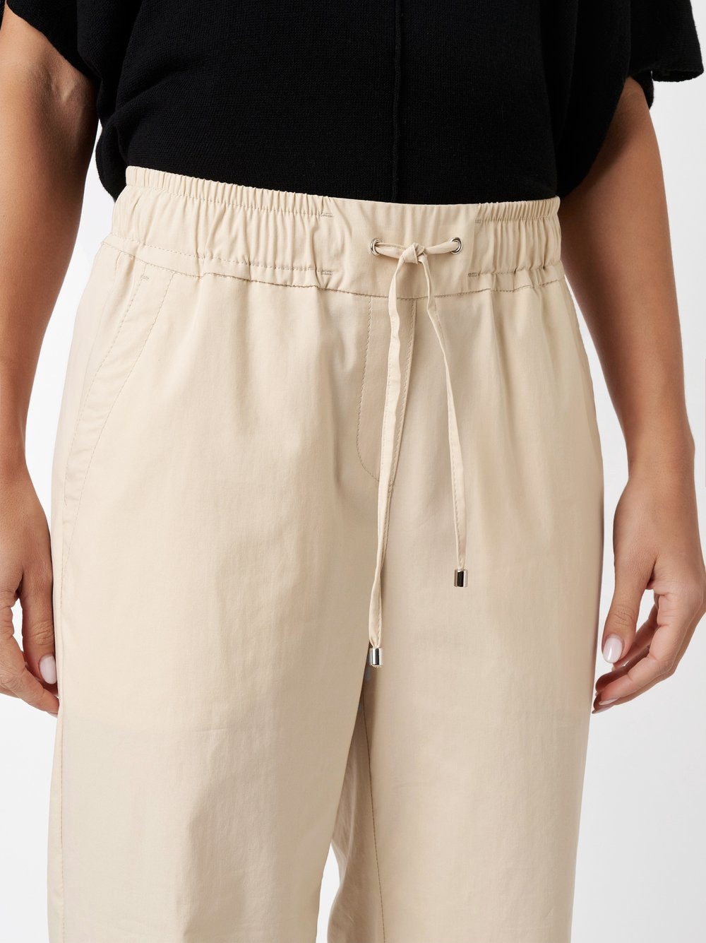 TONI Schlupfhose »Pia Wide Leg 3/4«, in 3/4-Länge, mit weitem Bein