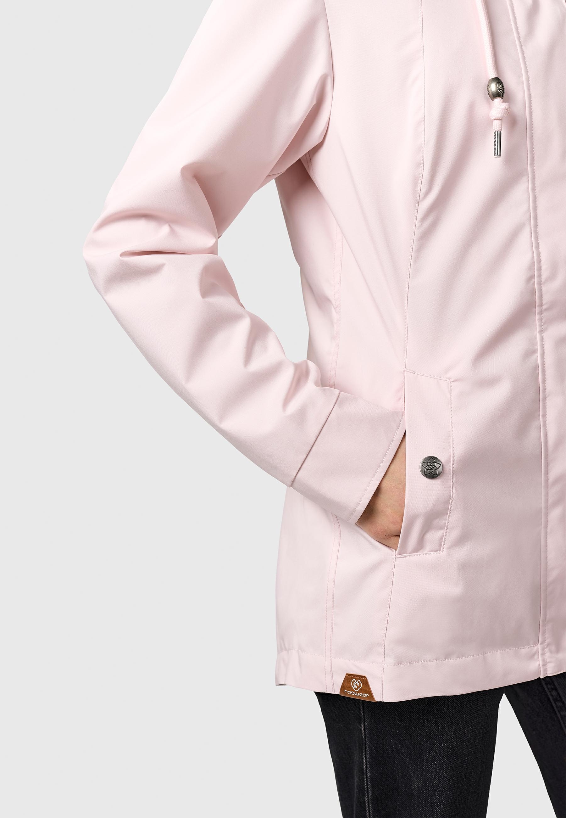 Ragwear Outdoorjacke »Outdoorjacke Alvena Summer YOUMODO« mit Kapuze Wasserdichte und atmungsaktive Übergangsjacke