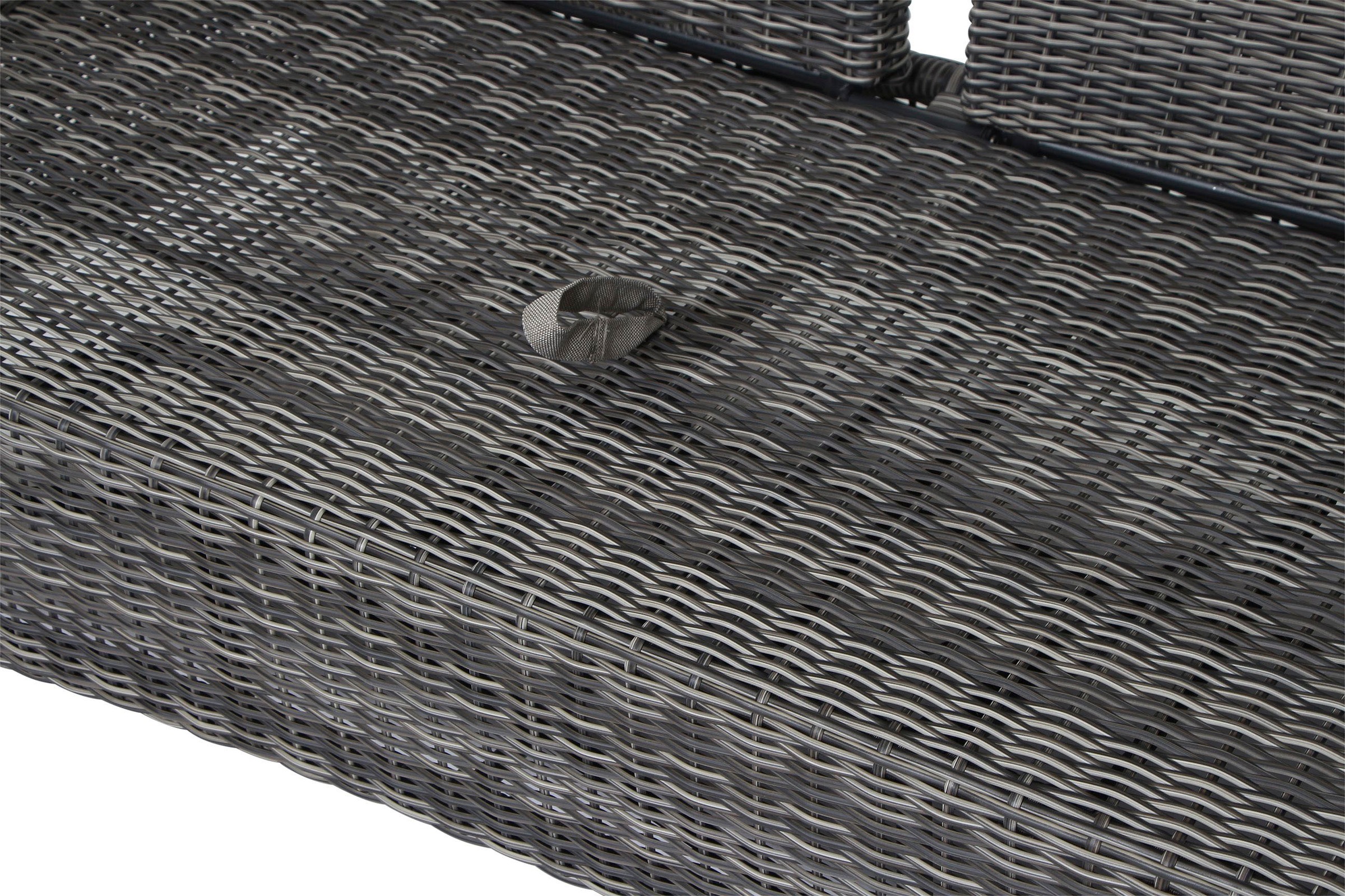 Siena Garden Gartenlounge-Set »Corido«, (Set, 9 tlg.), bestehend aus 2 Sesseln, 1 Sofa, 1 Tisch und 5 Auflagen