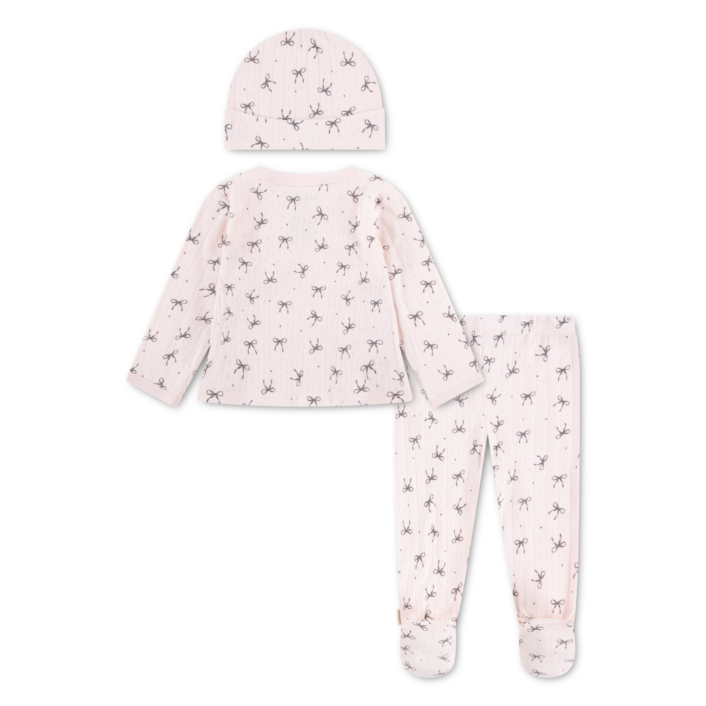 HUGGIES babywear Langarmshirt & Hose »HUGG FOOTED PANT SET+ATTACHMEN« Set,  mit All-Over Print