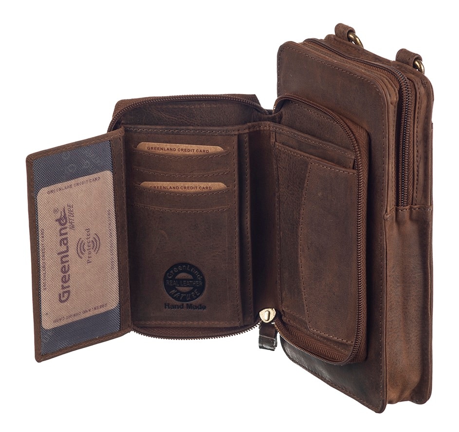 GreenLand Nature Mini Bag »Montenegro«, mit aufgesetzter Börse