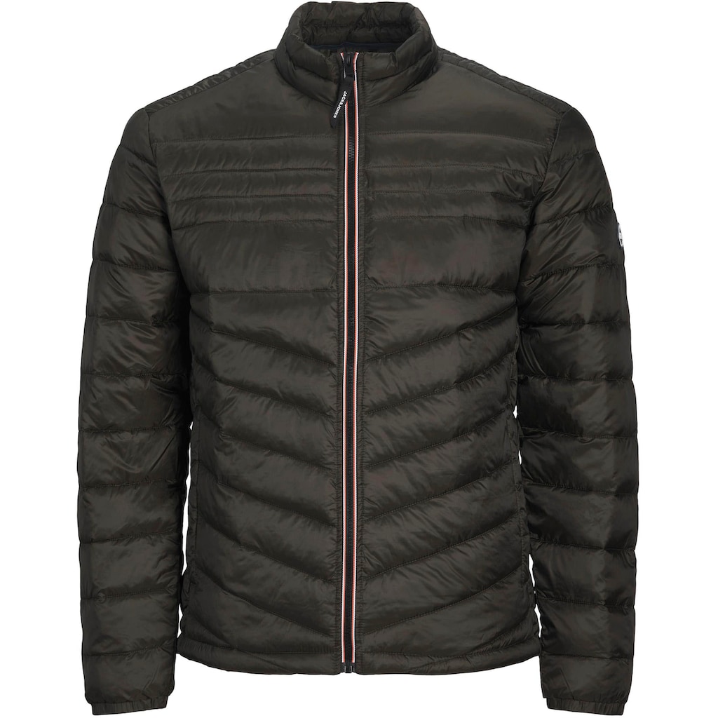 Jack & Jones Steppjacke »HERO PUFFER COLLAR«, ohne Kapuze