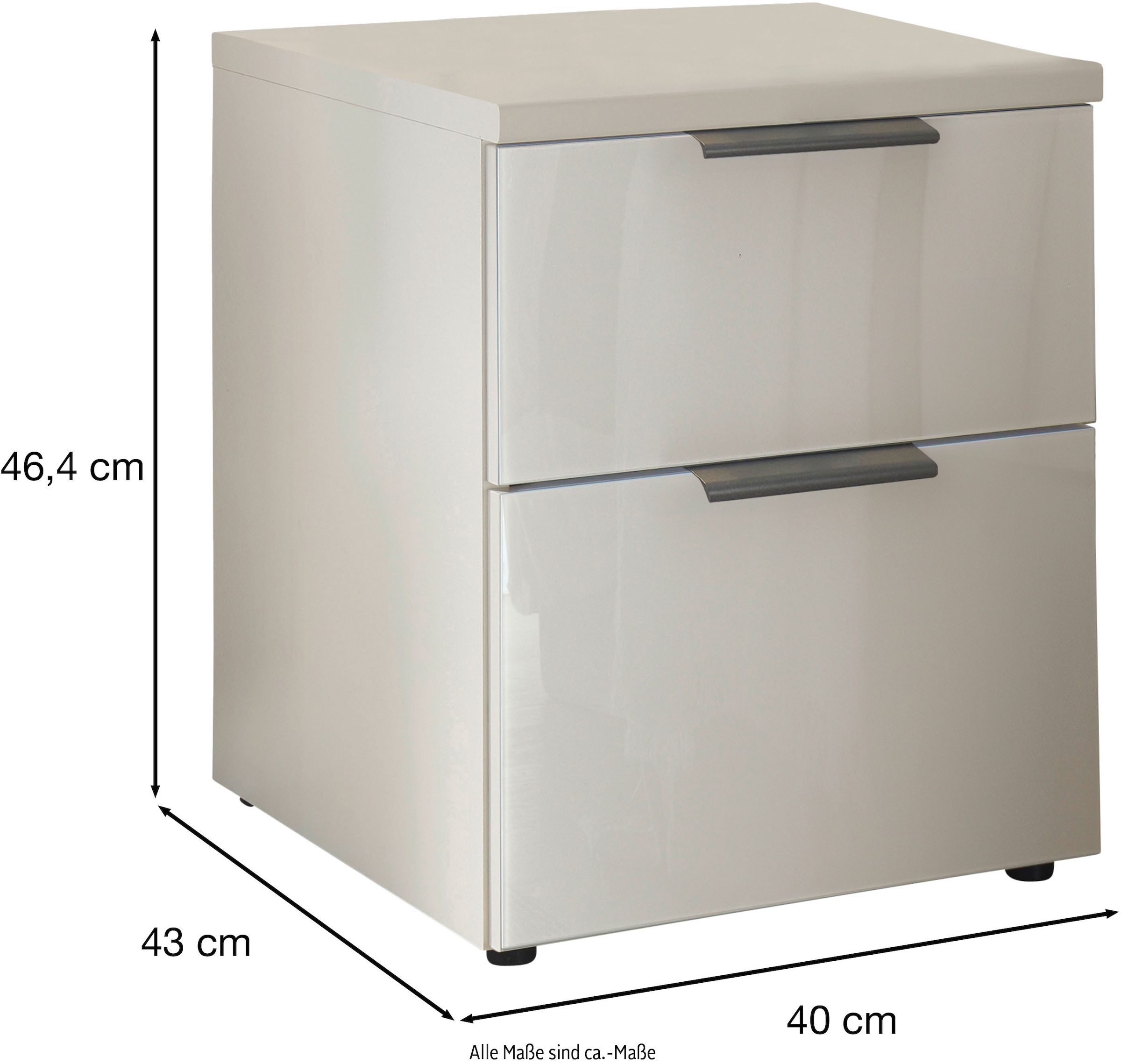 WIEMANN Nachtkonsole »Como« vormontiert