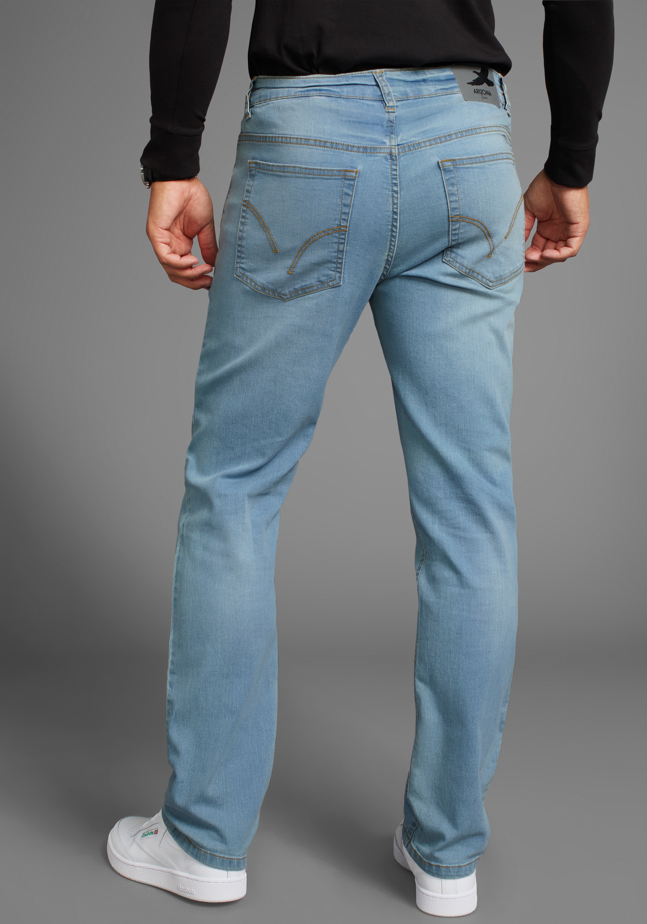 Arizona Dehnbund-Jeans »Paul«, elastischer Dehnbund, Comfort-Fit, gerader Beinschnitt