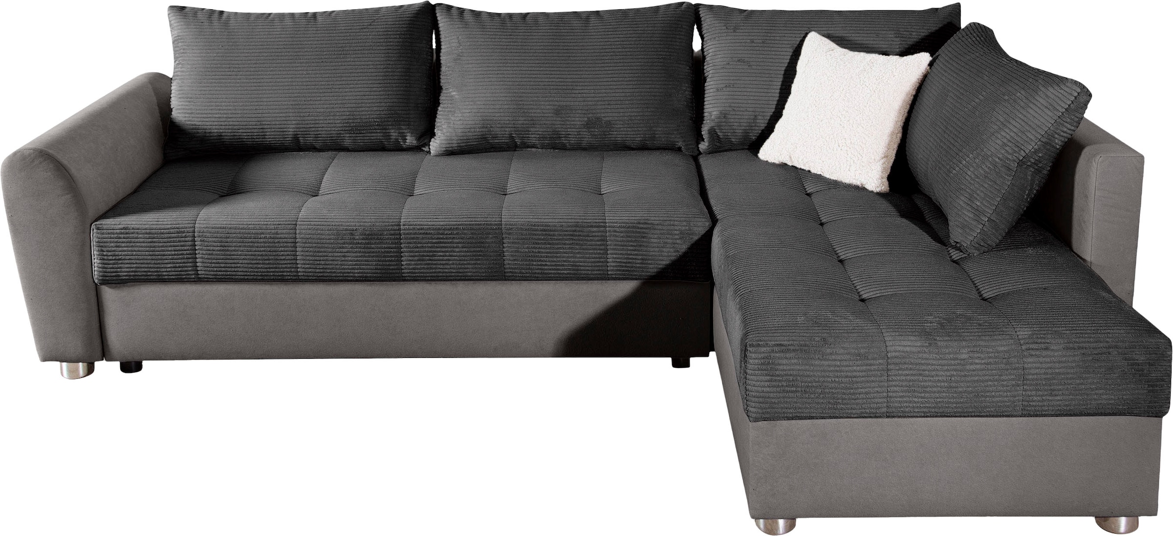 COLLECTION AB Ecksofa »JANA XL-Sofa L-Form«, inkl. Bettfunktion, Bettkasten und Bonnelfederkern