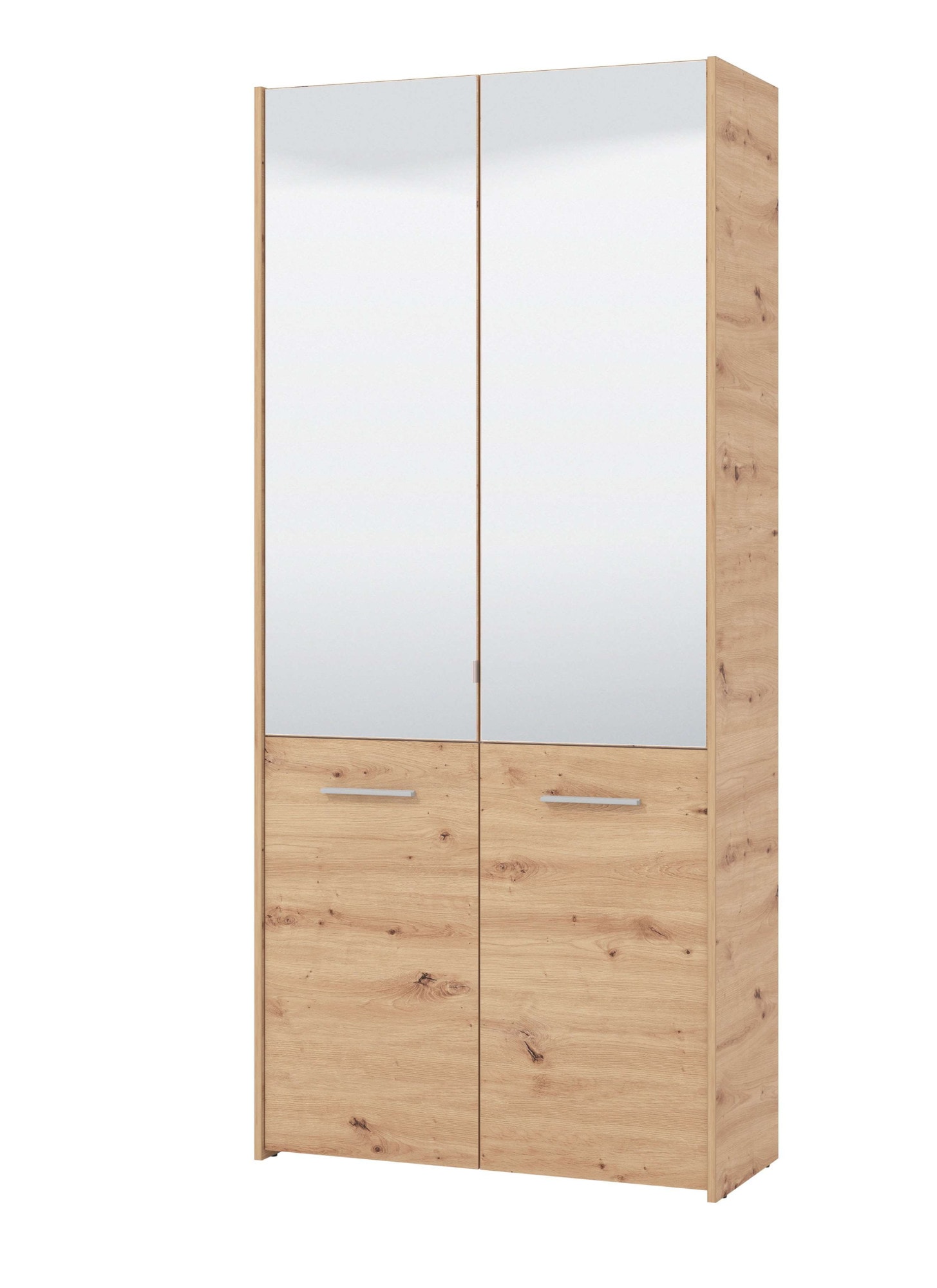 INOSIGN Schuhschrank »Menorca Schuhkommode, Lagerschrank, Schuhregal, Breite 90 cm«, mit vier Türen, in modernen und eleganten Farben, mit zwei Spiegeln