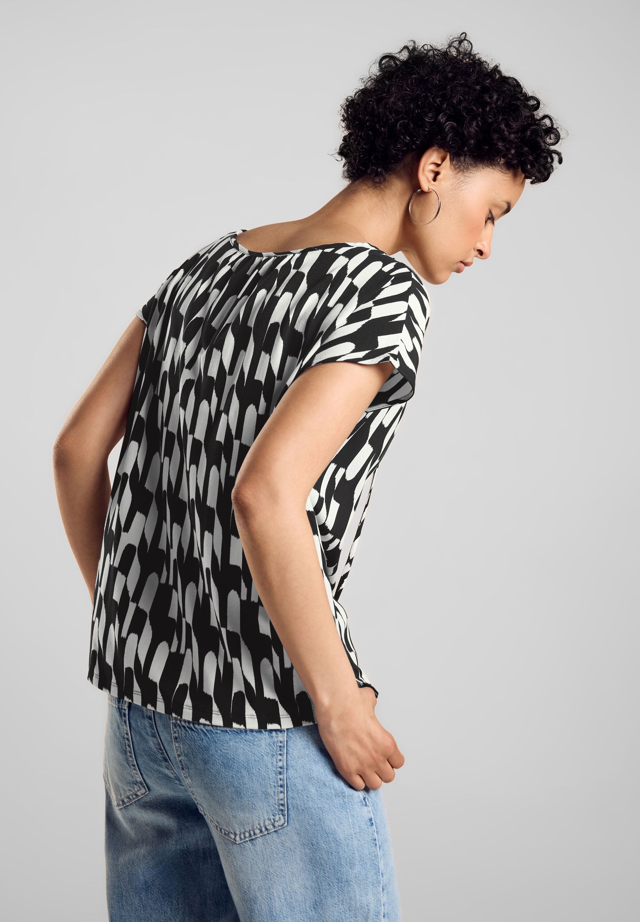 STREET ONE Shirttop, mit Allover-Print