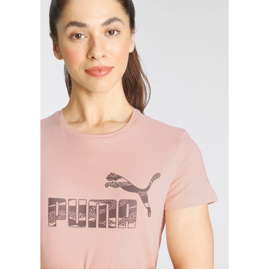 PUMA T-Shirt »ESS+ Animal Logo Tee«