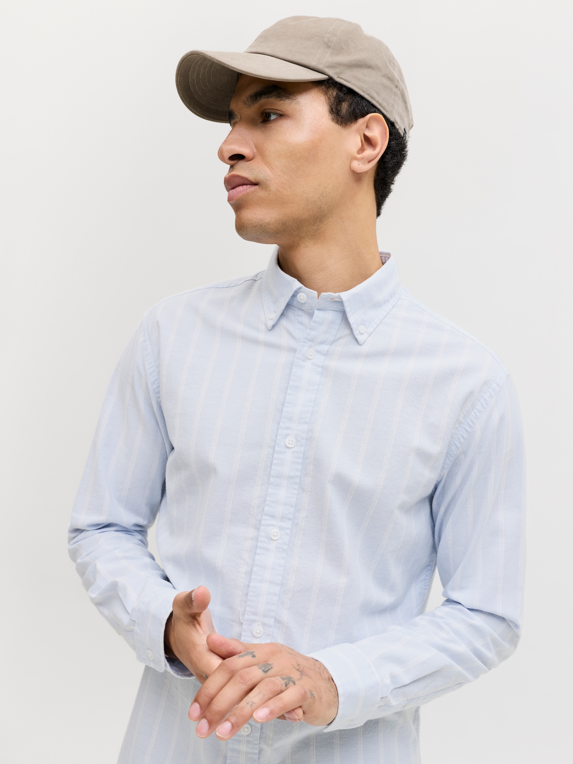 Jack & Jones Langarmhemd »JPRBLUHARVEY OXFORD L/S SHIRT SN« Baumwolle, regular fit