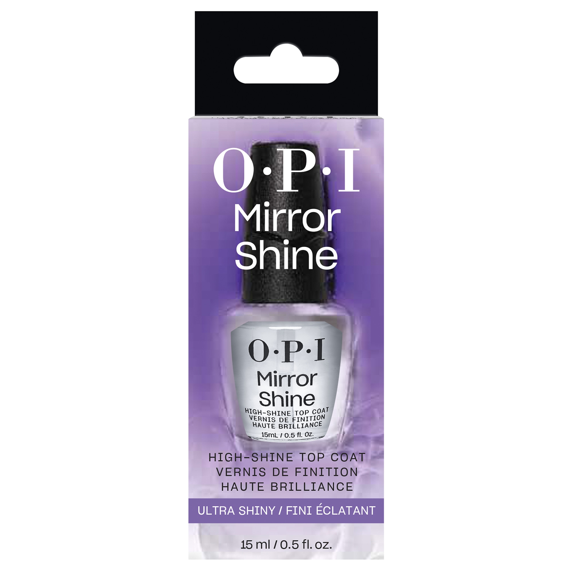 OPI Überlack »Mirror Shine Top Coat« schützend, hochglänzendes Finish, splitterfrei, schnelltrocknend