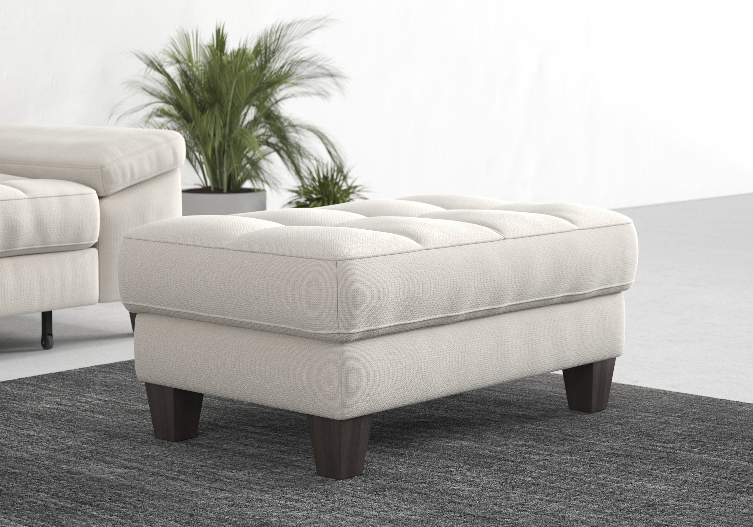 sit&more Stauraumhocker »Westham«, wahlewise mit/ohne Federkern