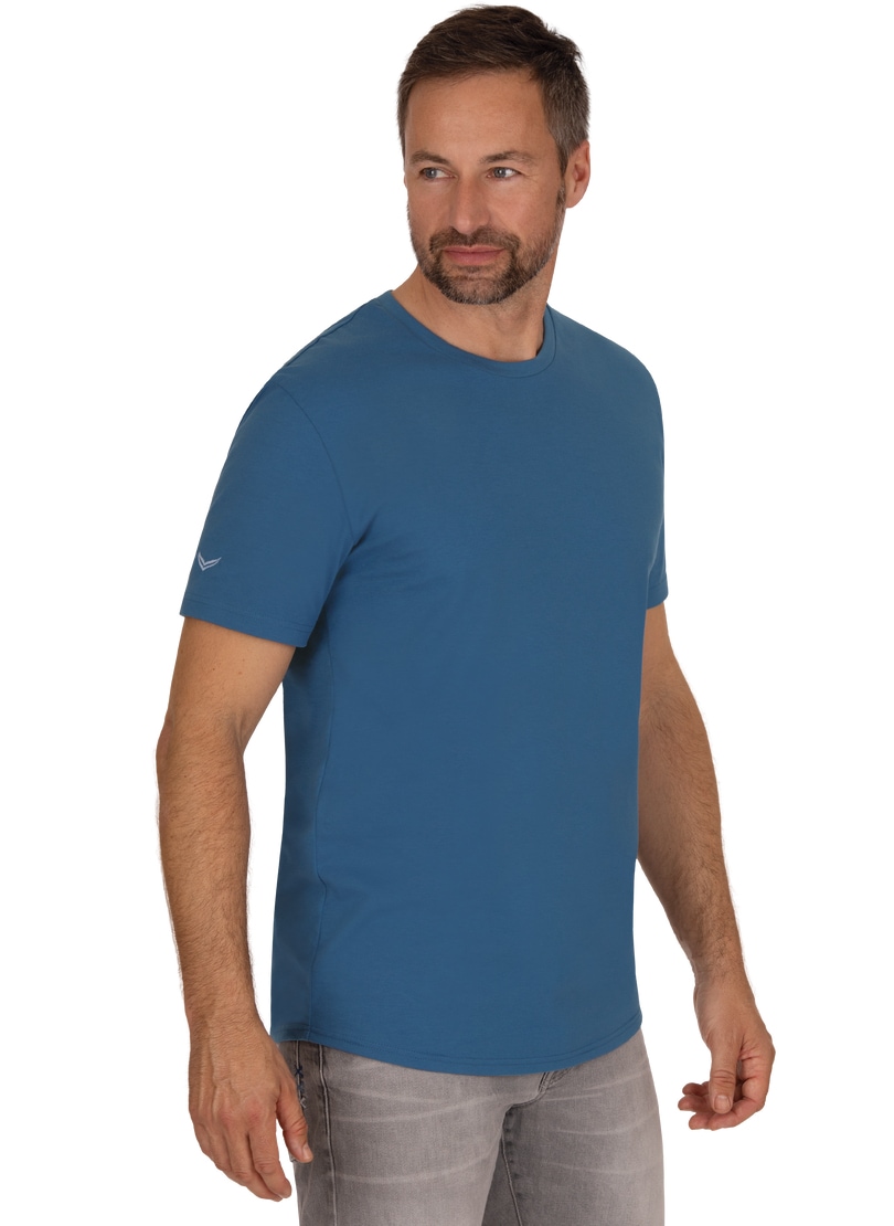 Trigema T-Shirt »TRIGEMA T-Shirt aus 100% Biobaumwolle«, (1 tlg.)