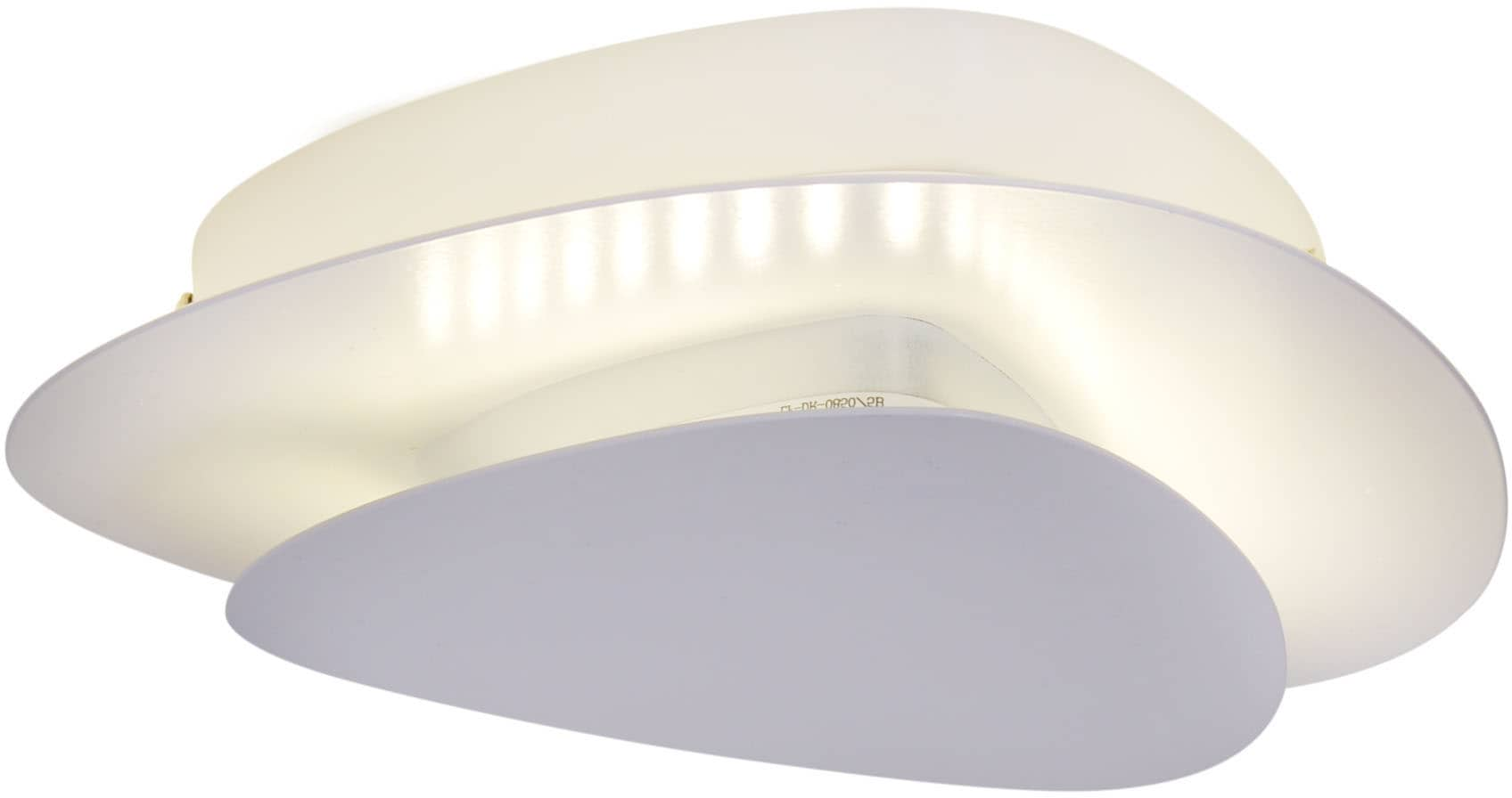 LED Metall, »Liso«, incl. G, Material: Farbe: Energieeffizienzklasse bei näve Deckenleuchte 1 Treiber, OTTO online flammig-flammig, weiß