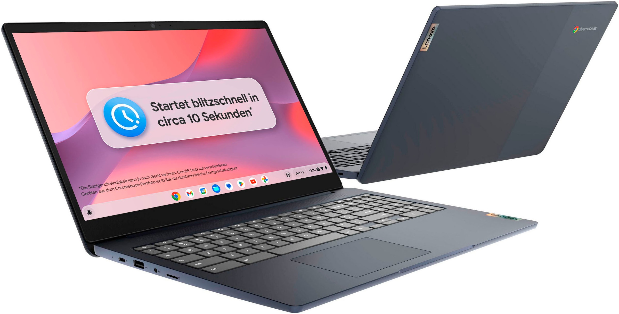 Lenovo Chromebook »IdeaPad 3 Chrome 15IJL6 8GB RAM / 128GB eMMC«, 39,6 cm, / 15,6 Zoll, Intel, Celeron, UHD Graphics