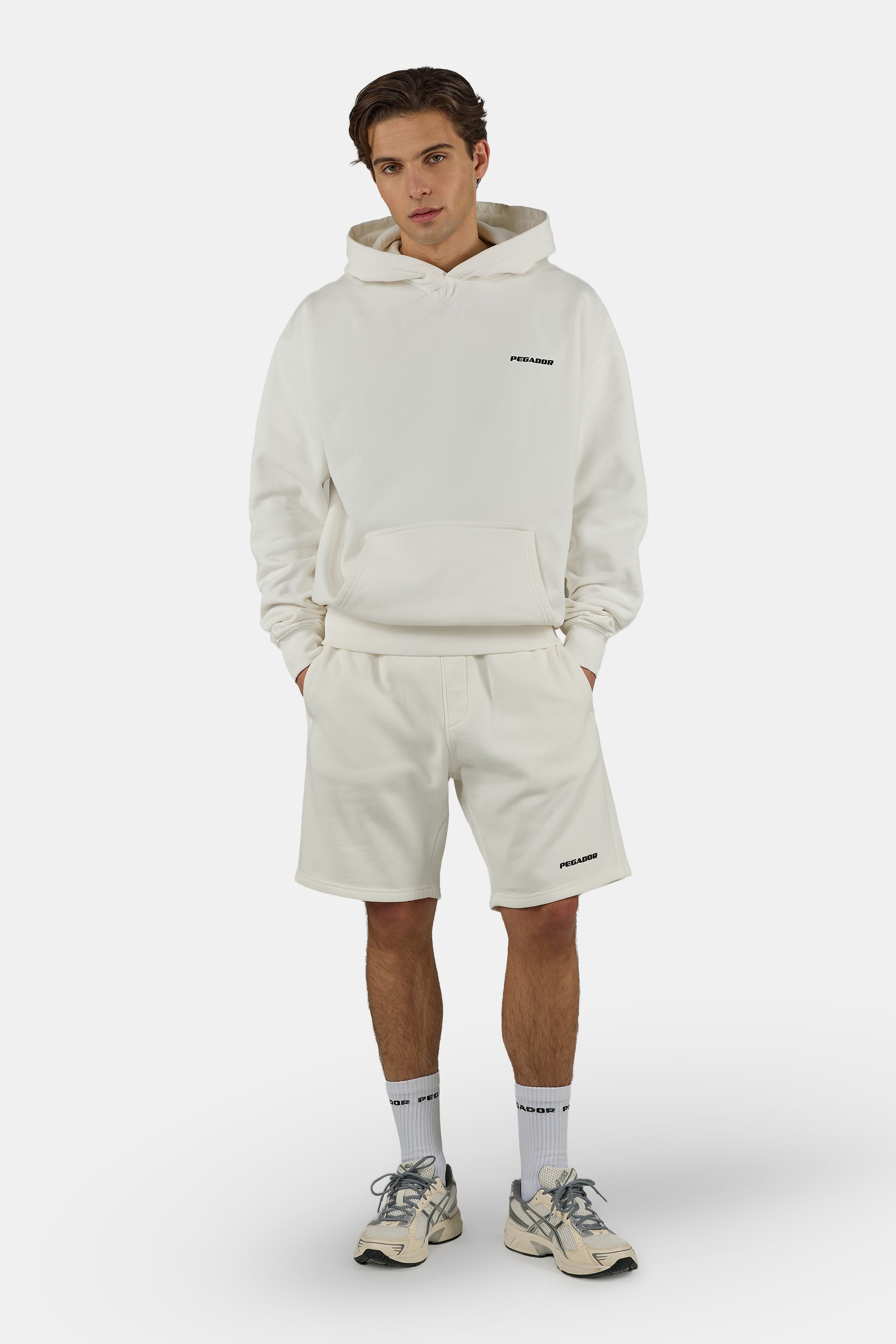 PEGADOR Kapuzensweatshirt »Logo Oversized Hoodie«, Baumwollmischung, oversize
