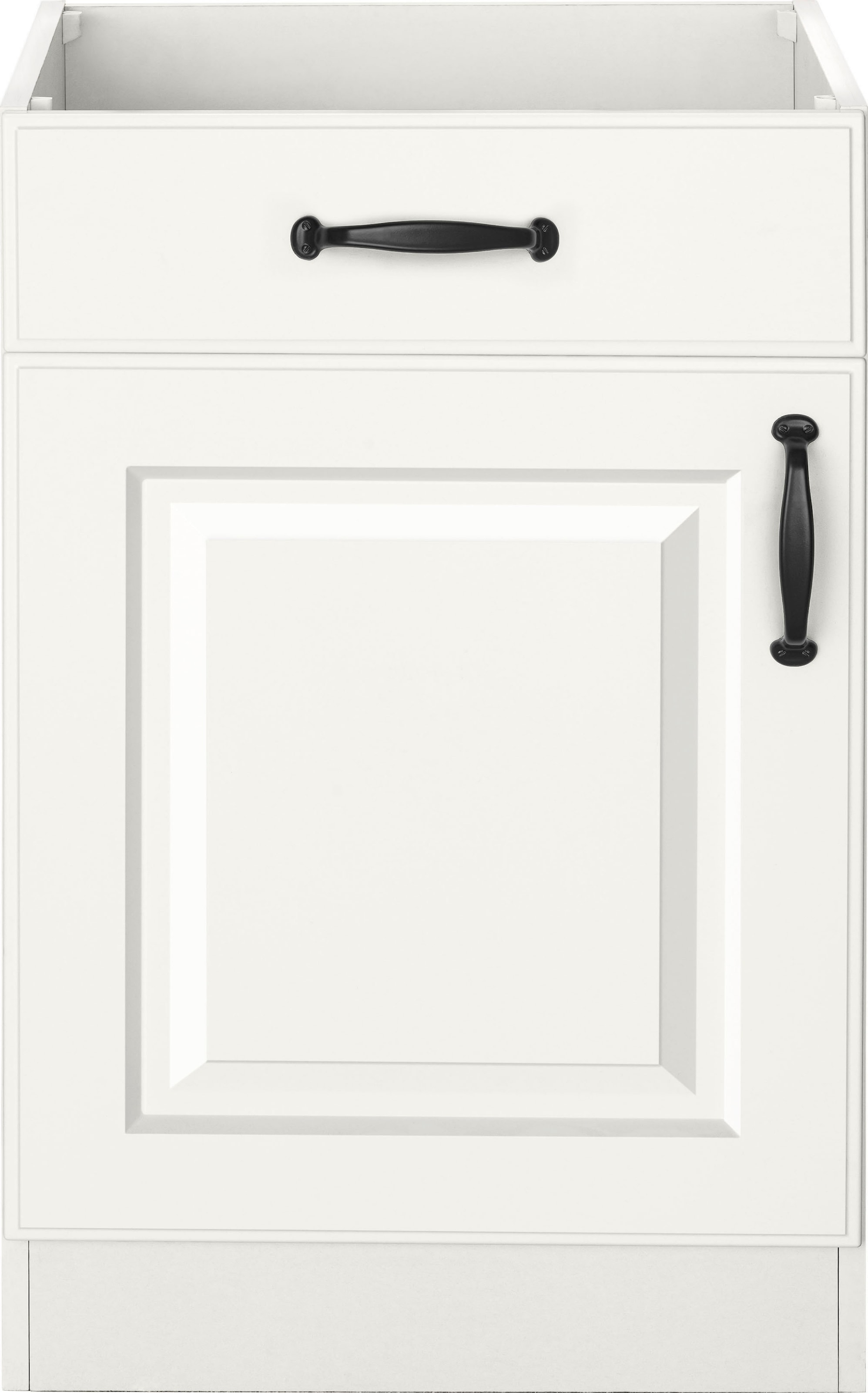wiho Küchen Unterschrank »Erla«, 60 cm breit mit Kassettenfront, ohne Arbeitsplatte
