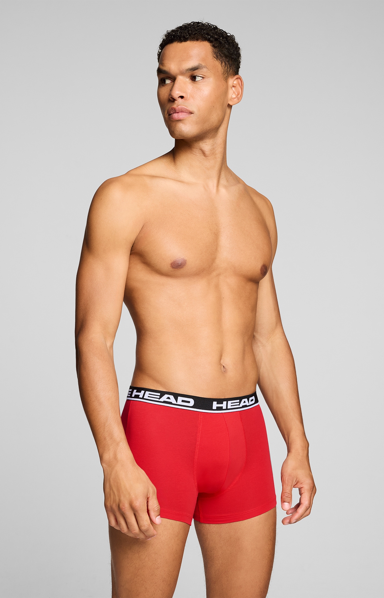 Head Boxershorts »HEAD BASIC BOXER 2P« 2er Pack,  mit elastischem Logobund
