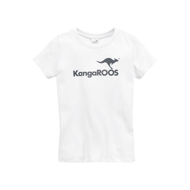 KangaROOS T-Shirt, (Packung), mit Logodrucken bei OTTO