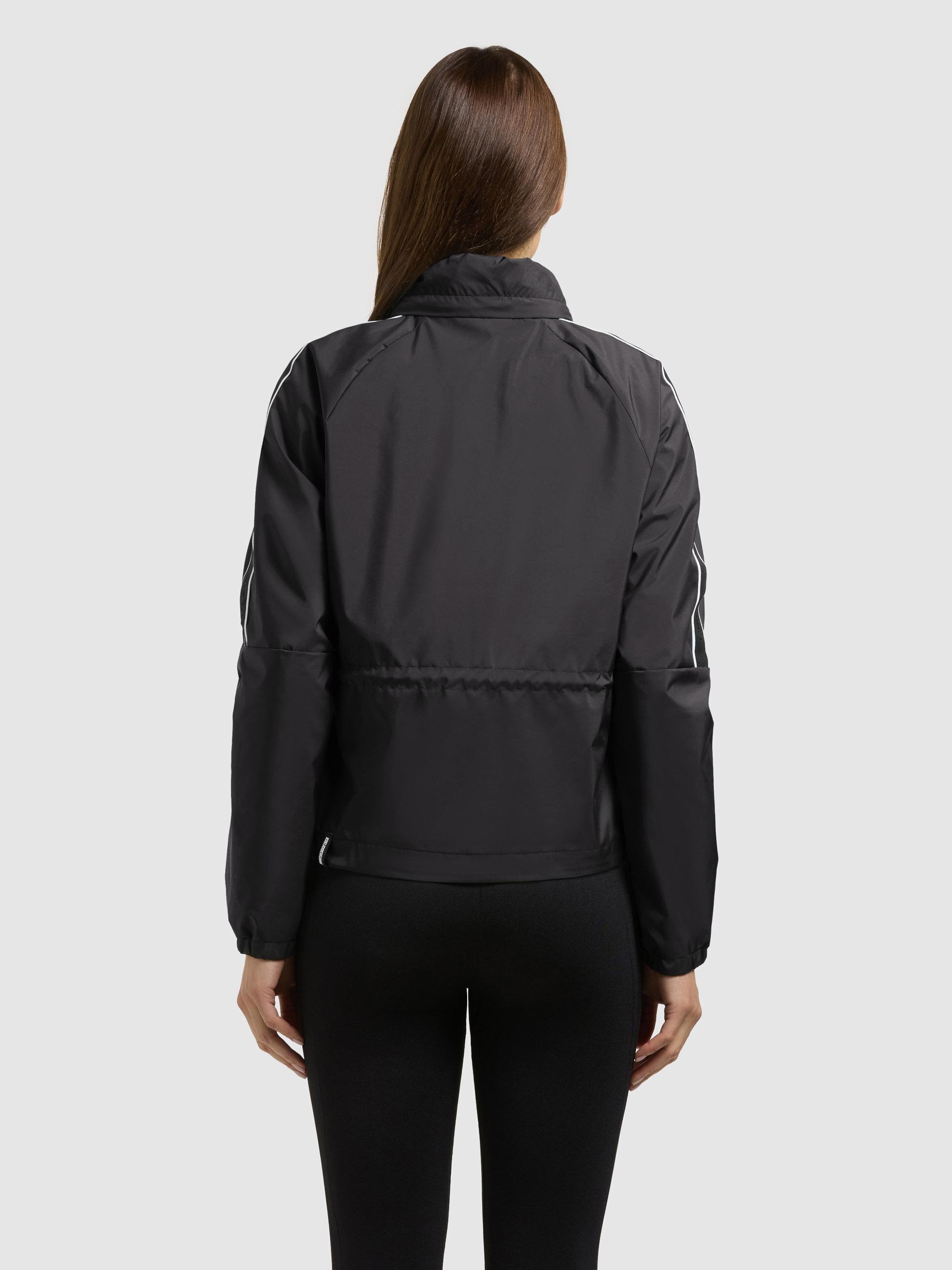 khujo Windbreaker »Windbreaker Olia« mit Kapuze Übergangsjacke mit im Kragen verstaubarer Kapuze