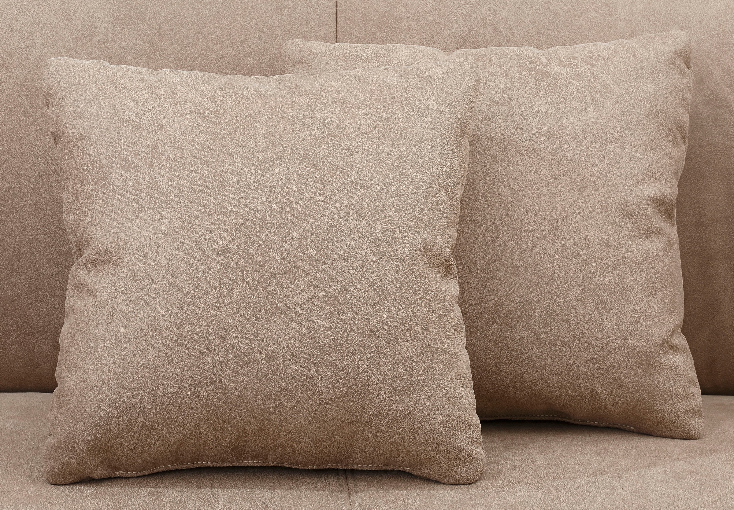 Home affaire 2-Sitzer »Milano Vintage« mit Federkern, Bezug in Lederoptik, incl. Zierkissen