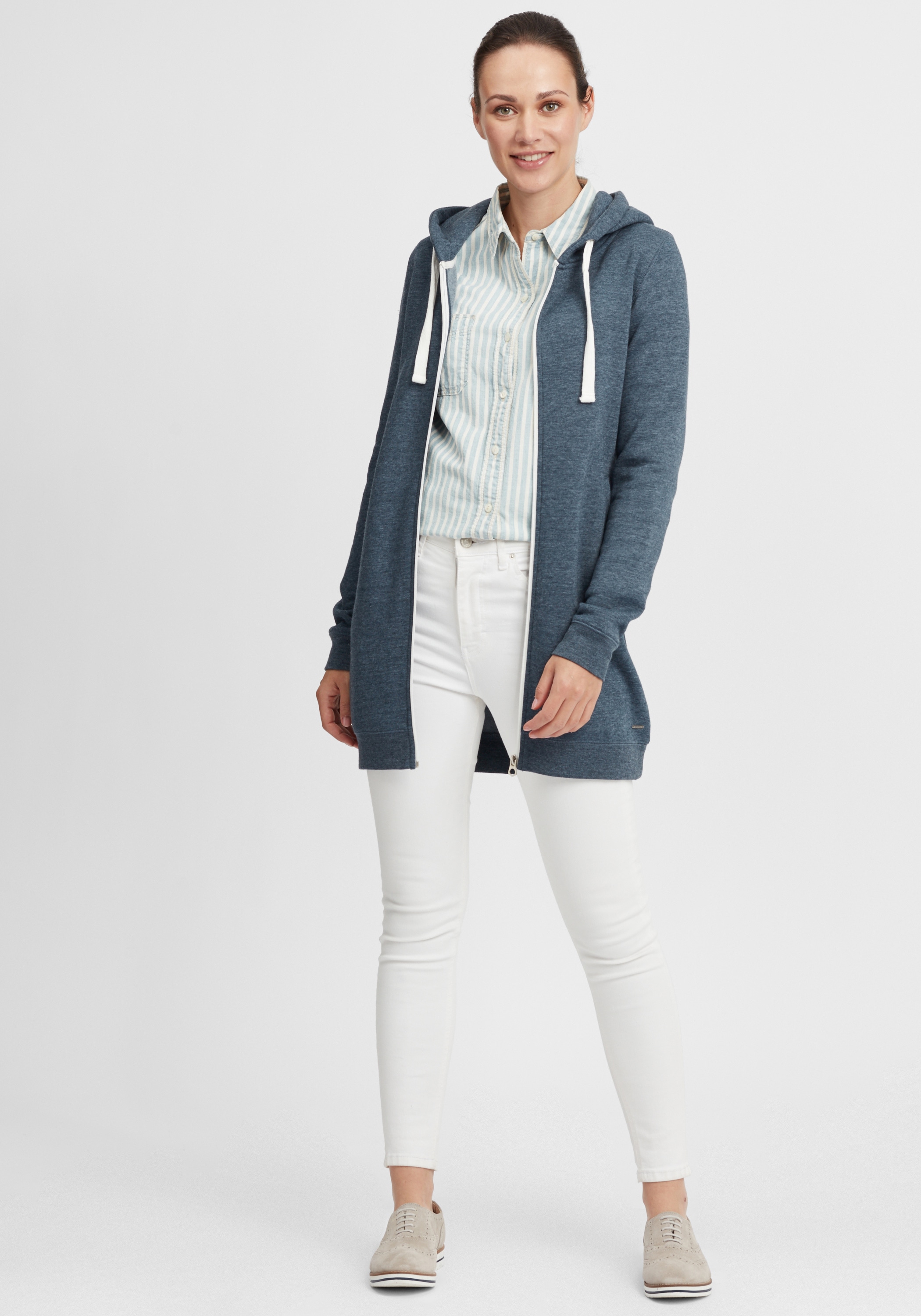 OXMO Kapuzensweatjacke »Kapuzensweatjacke OXOlinda«