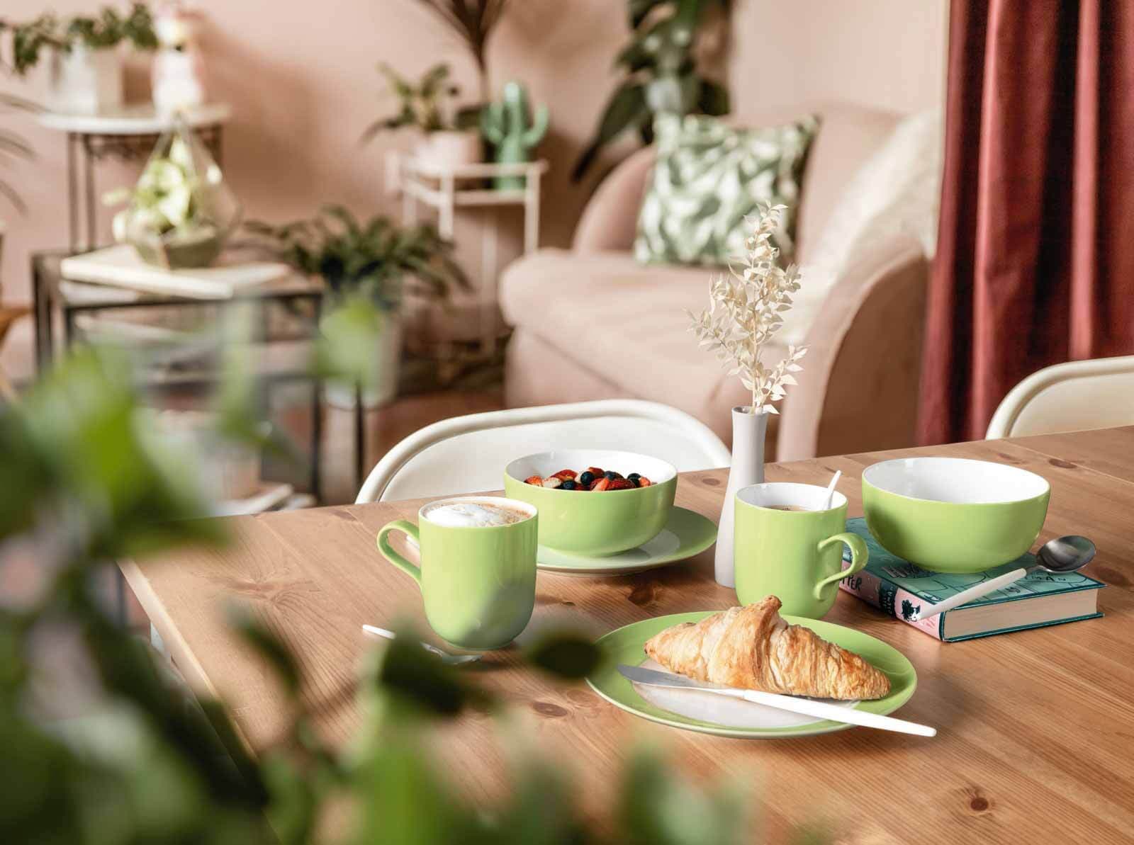Seltmann Weiden Frühstücksteller »Frühstücksteller Liberty Pure Colors ø 22,5 cm 6er Set«