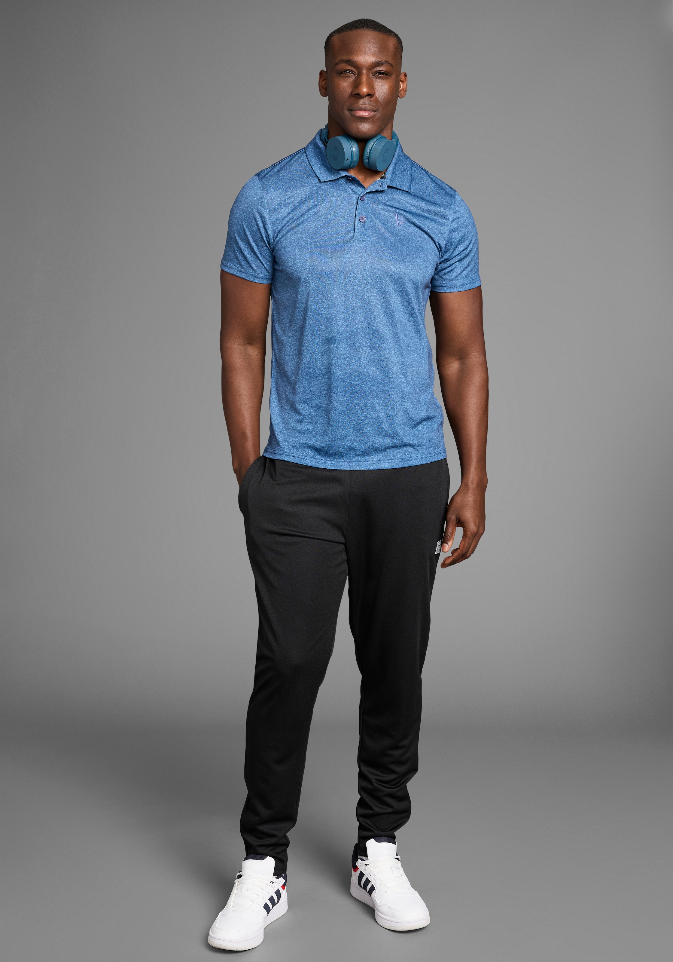 Bruno Banani Poloshirt, Poloshirt aus Quick Dry T-Shirt-Ware
