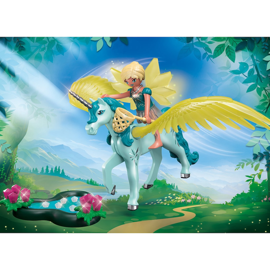 Playmobil® Konstruktions-Spielset »Crystal Fairy mit Einhorn (70809), Adventures of Ayuma«, (30 St.)