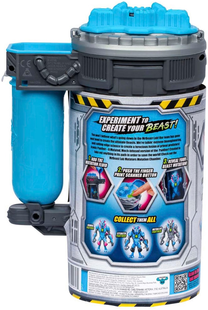Moose Spielfigur »MrBeast Lab Mutator: Iconic Panther«
