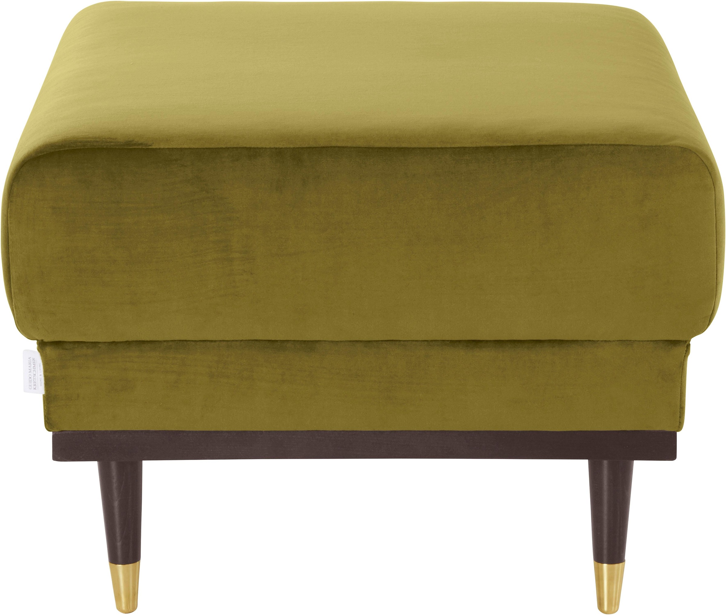 Home affaire Hocker »Chamby«, mit Holzrahmen unten