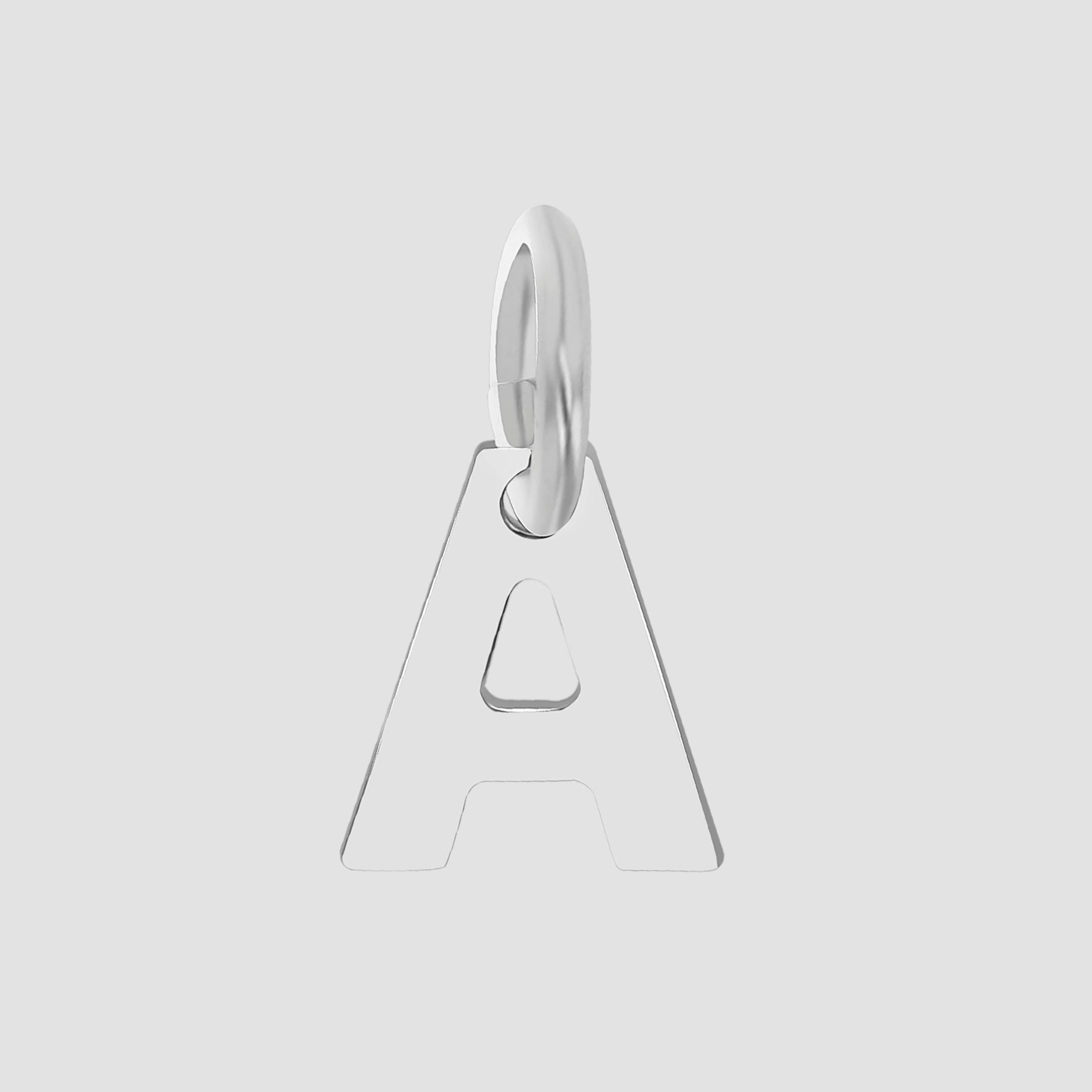 Adelia´s Buchstabenanhänger »Unisex Anhänger ¿ Buchstabe N Buchstabenanhänger aus 925 Silber«