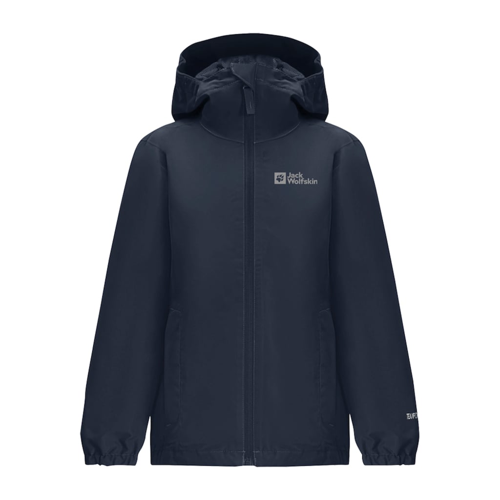 Jack Wolfskin Regenjacke »FLAZE JACKET K«, mit Kapuze