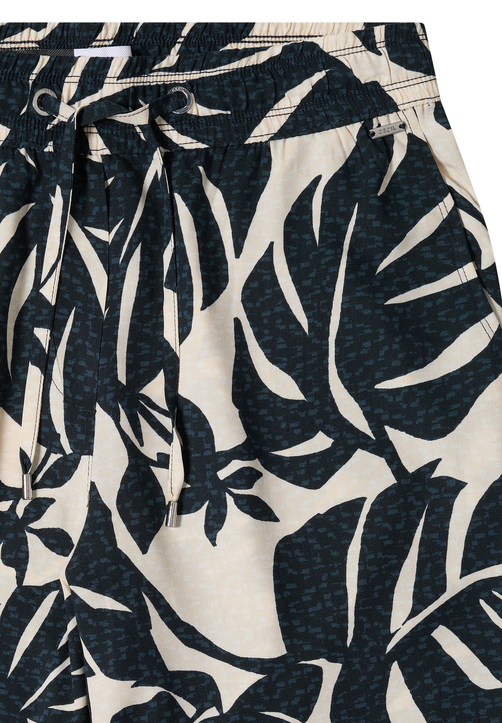 Cecil Stoffhose »Style Neele«  Sommerhose im Loose Fit und mit floralem Muster