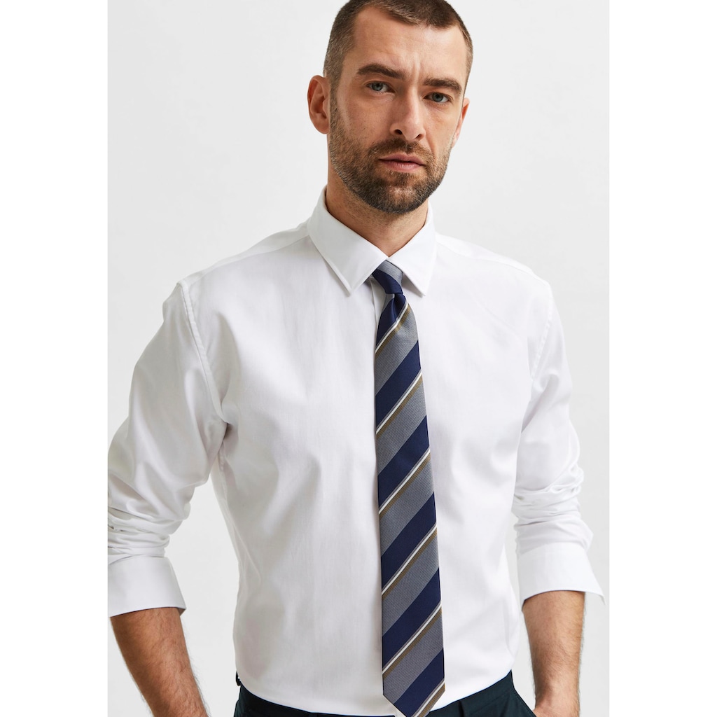 SELECTED HOMME Businesshemd »SLHSLIMETHAN SHIRT«