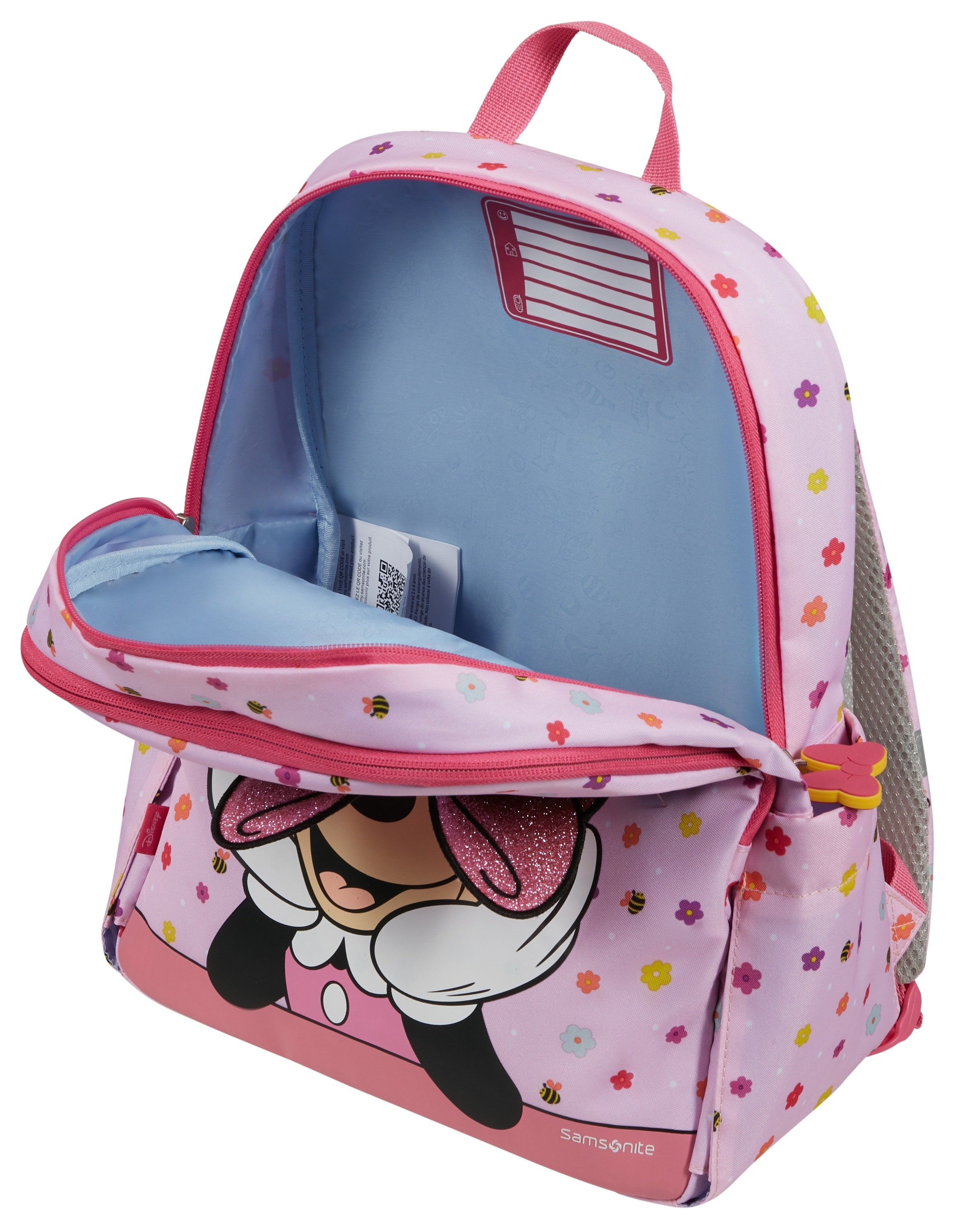 Samsonite Kinderrucksack »DAYDREAM DISNEY, Minnie Flower Power« reflektierende Details