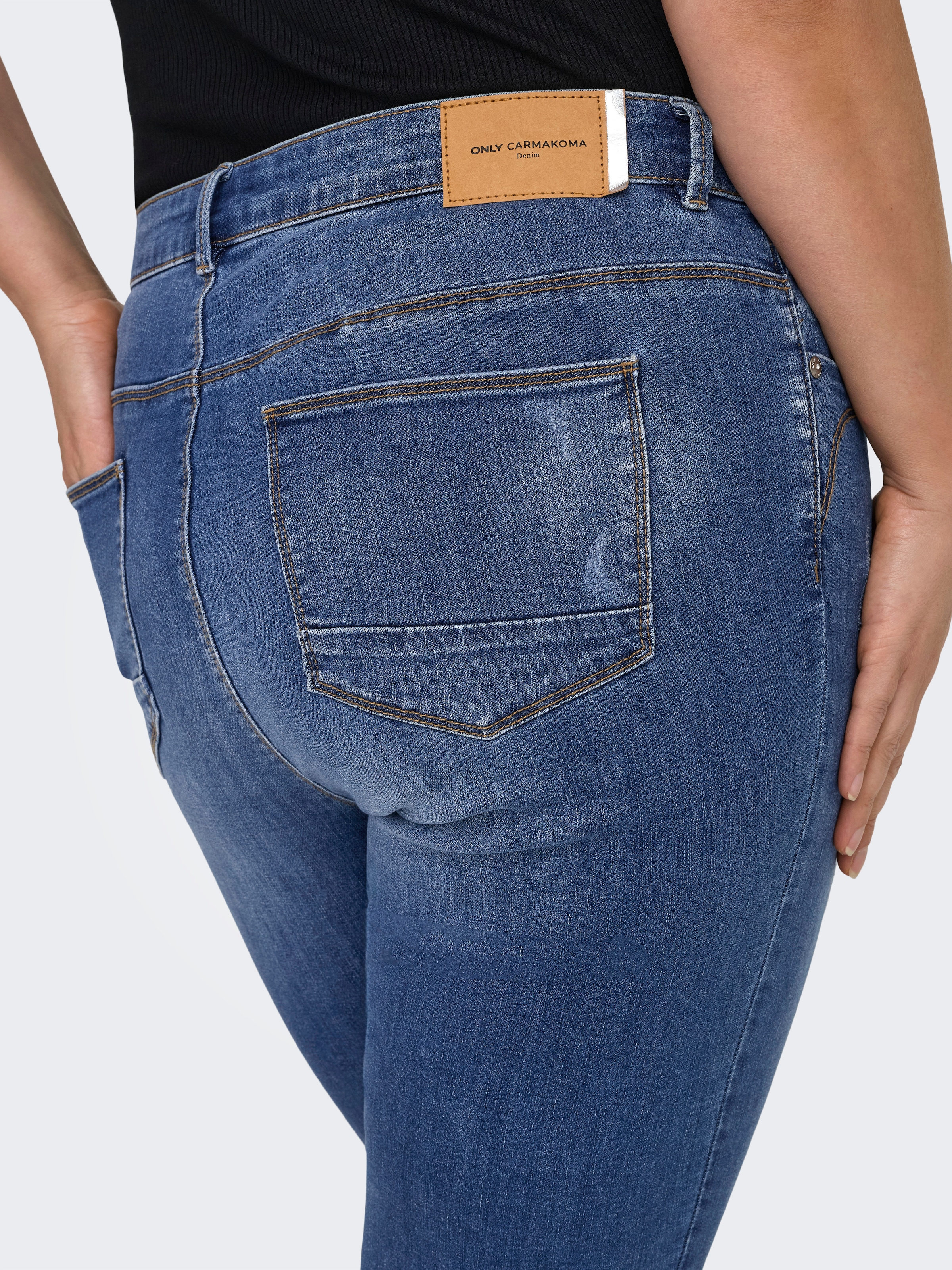 ONLY CARMAKOMA Skinny-fit-Jeans »CARKARLA REG ANK  SK JEANS BJ11336 NOOS«