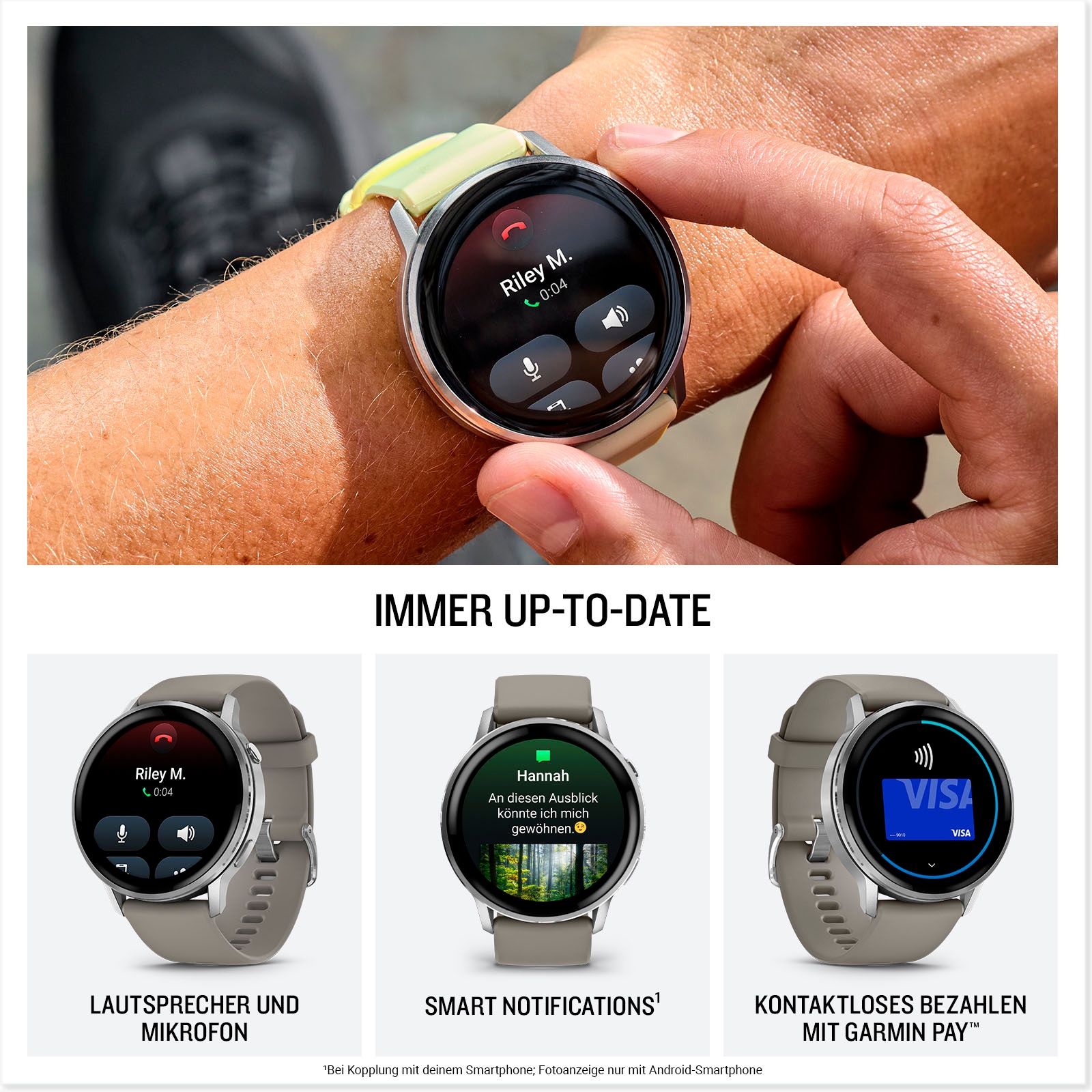 Garmin Smartwatch »Venu 4 45 mm« (3,53 cm / 1,4 ″)