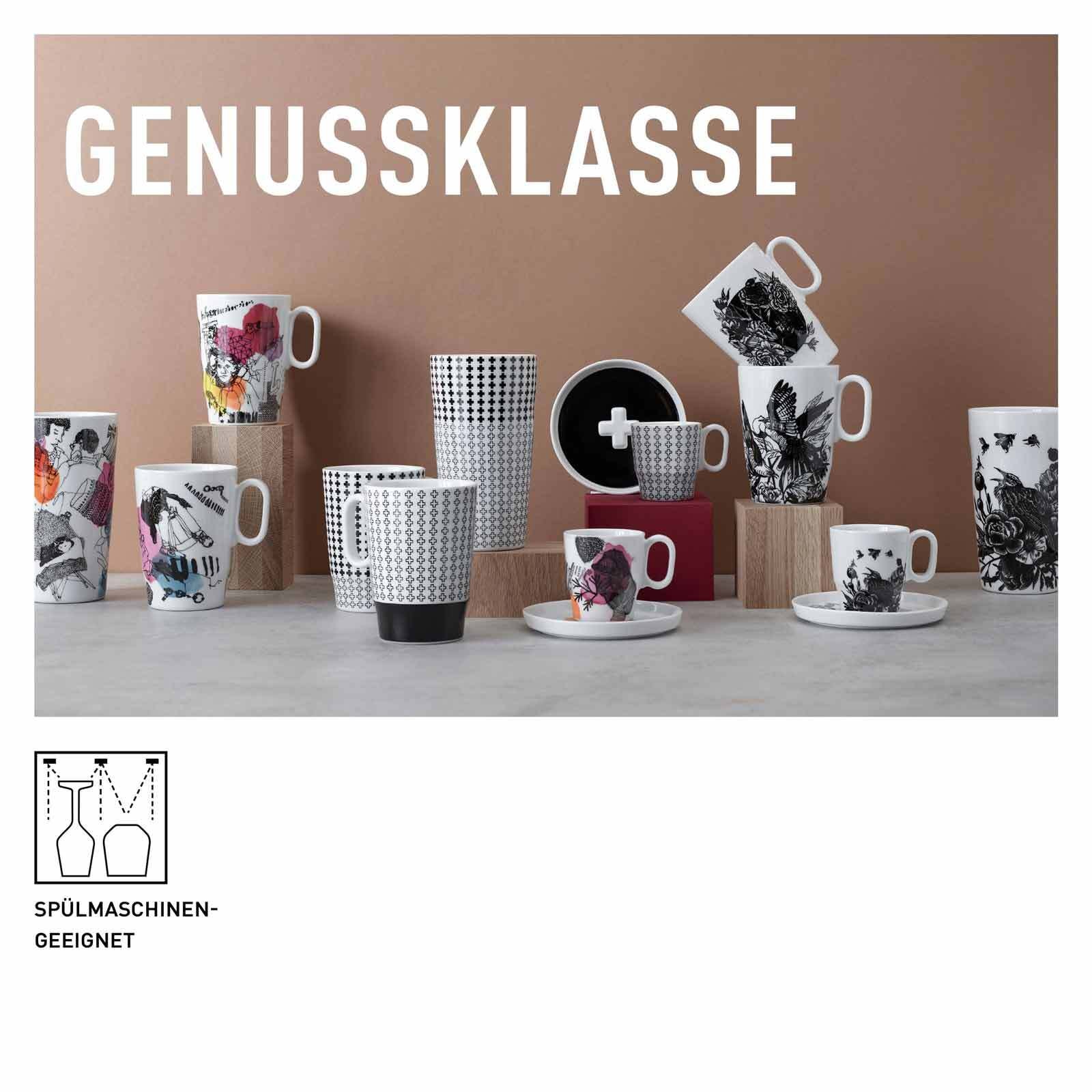 Ritzenhoff Becher »Kaffeebecher XL Genussklasse 525 ml bunt«